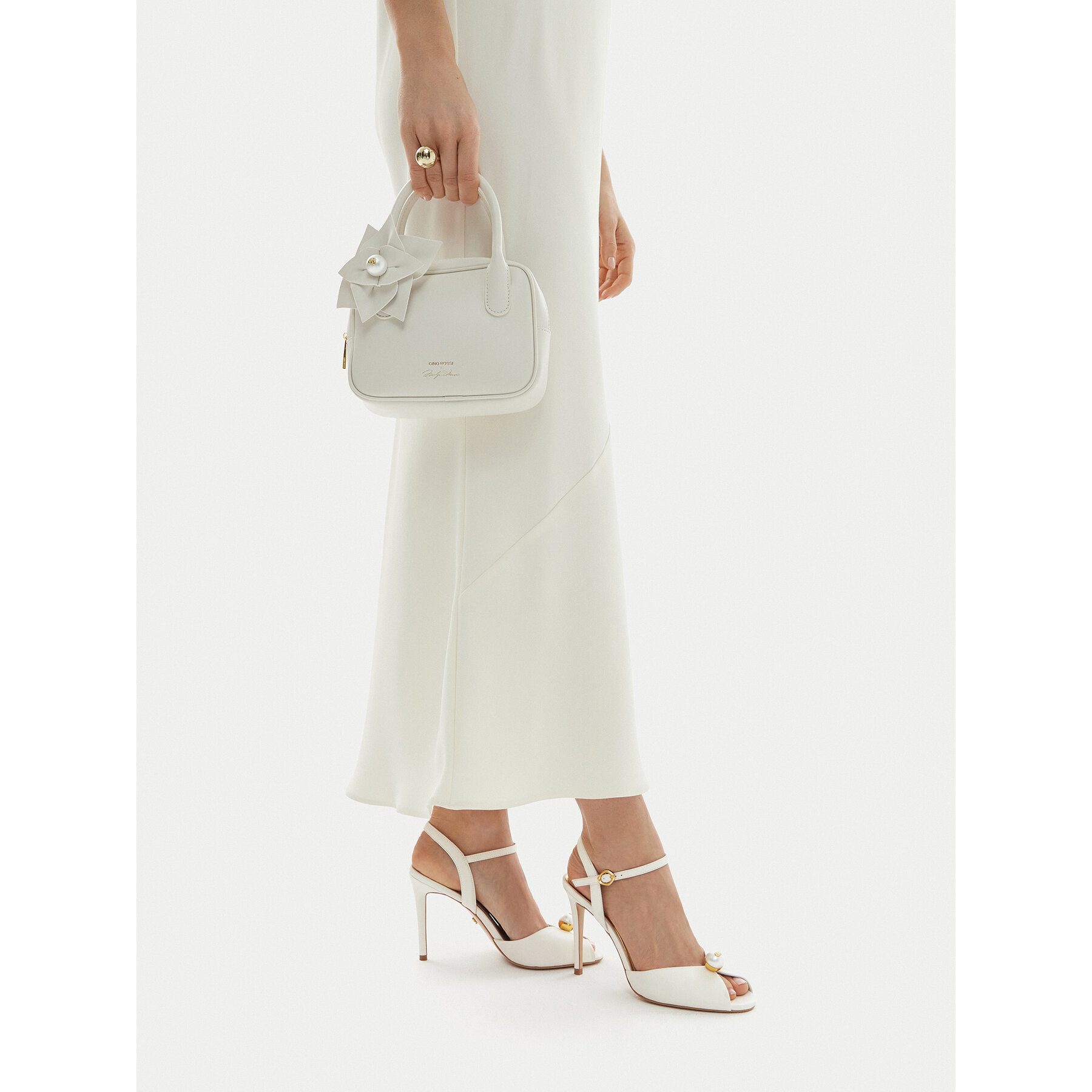 GINO ROSSI Gino Rossi Damen-Sandalen Weiß Sandale