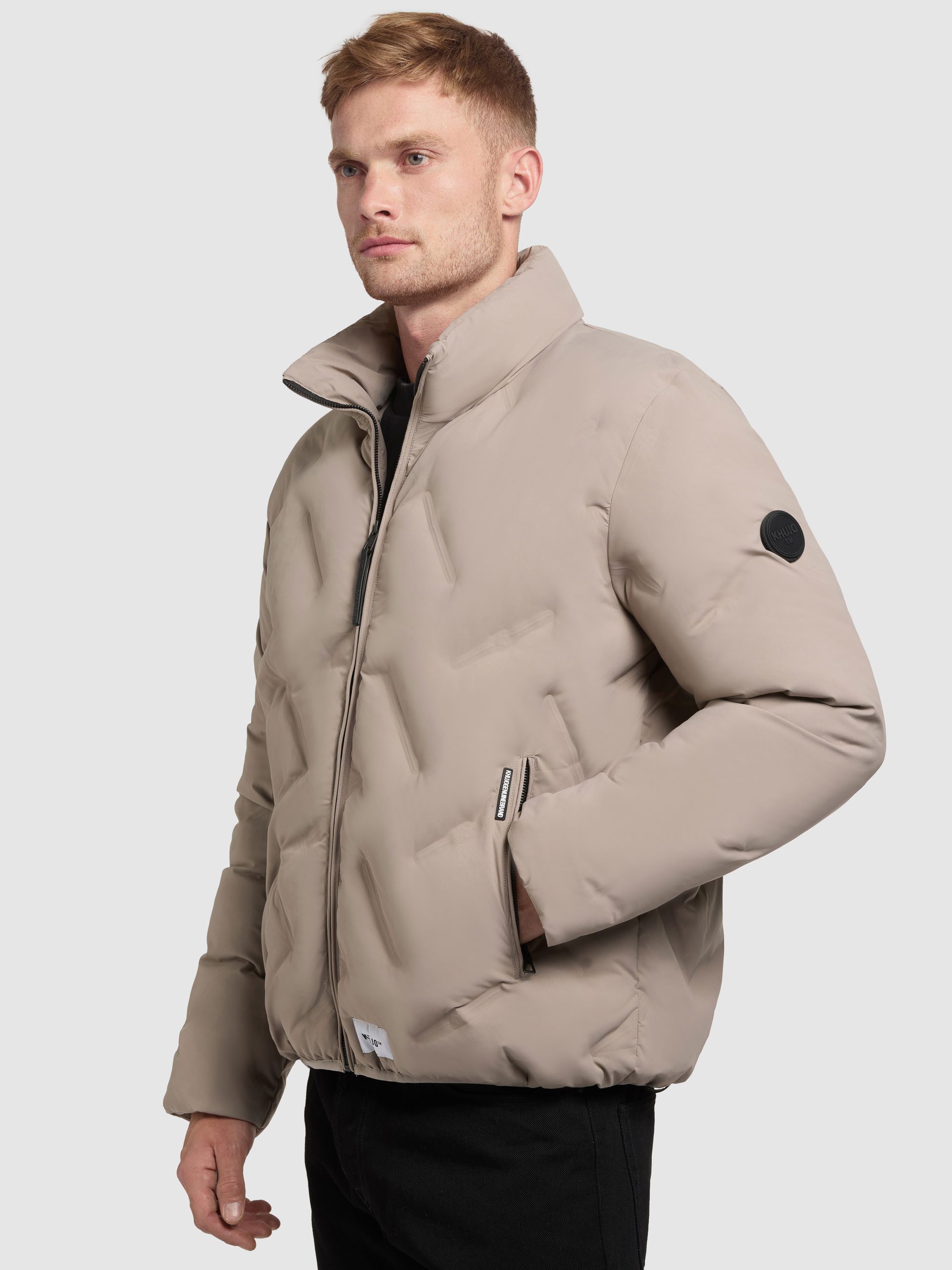 khujo Steppjacke CLOVER mit hochwertiger Prägung