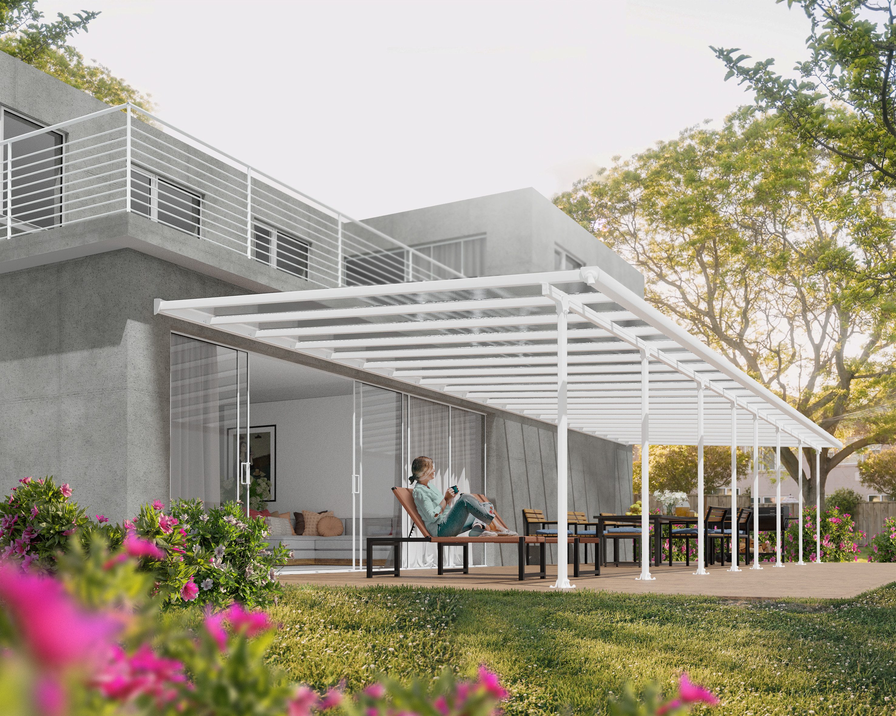 Terrassendach Feria Alu Terrassenüberdachung