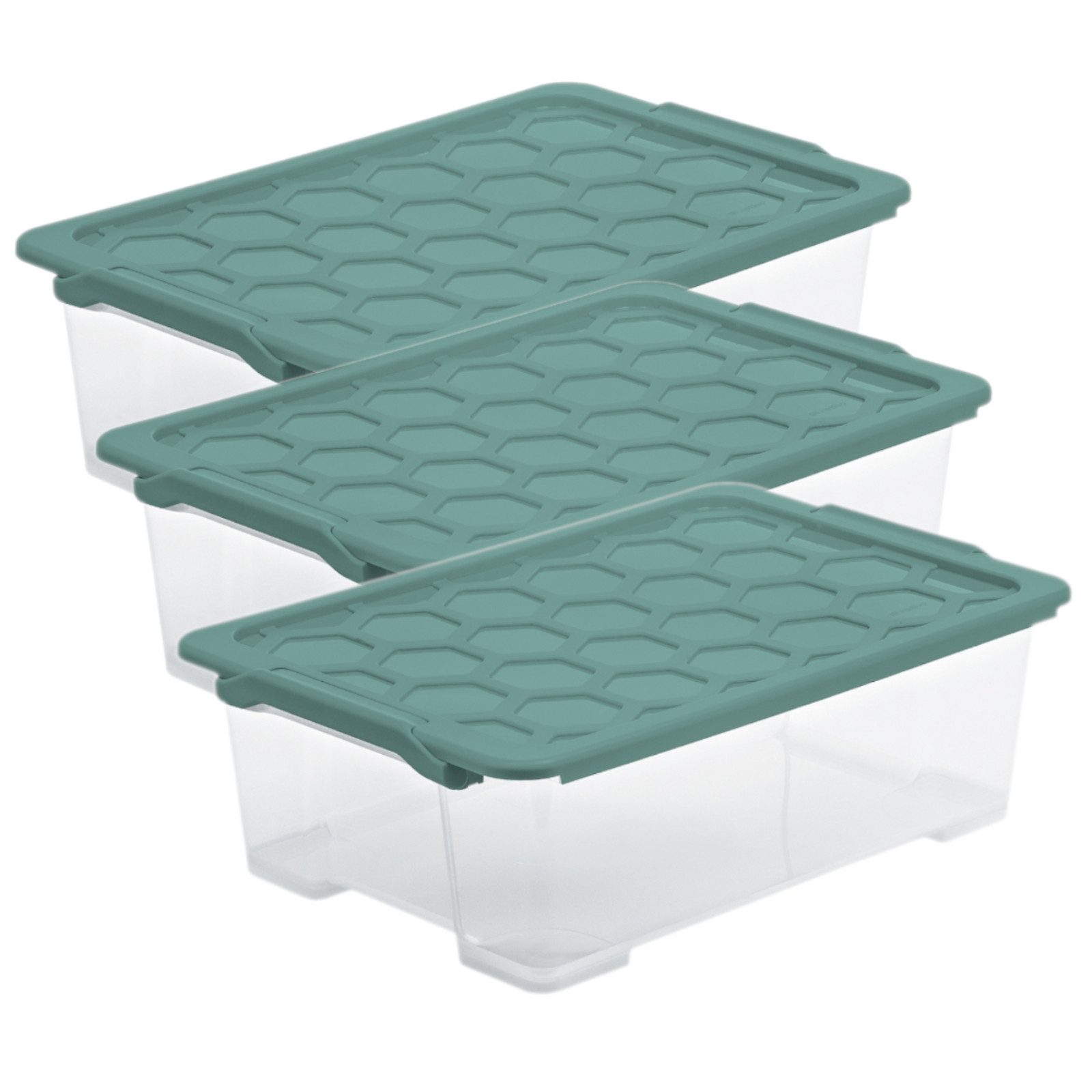 Aufbewahrungsbox Set EVO Safe Aufbewahrungskiste 30l mit Deckel