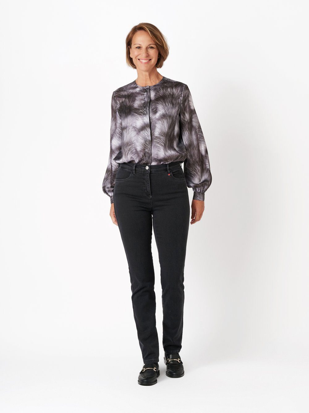 Relaxed by TONI Slim-fit-Jeans Meine beste Freundin aus Thermodenim