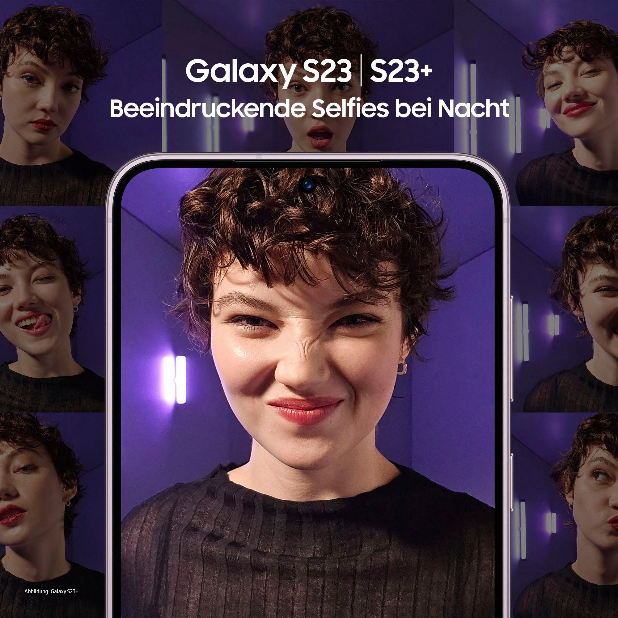 Samsung Galaxy S23+ MP Zoll, cm/6,6 Kamera) GB (16,65 50 Smartphone rosa Speicherplatz, 256