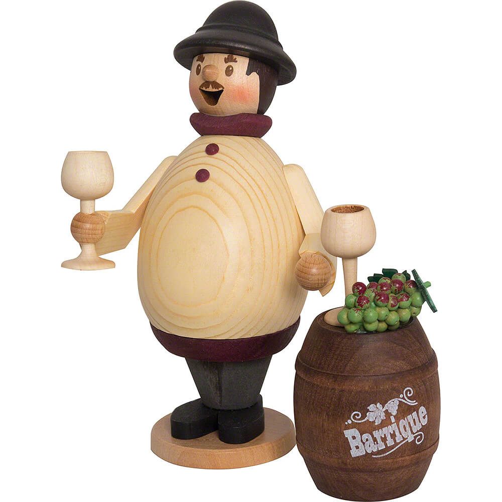Kuhnert Räuchermännchen Max Winzer (16cm) Räuchermann von Drechslerei Kuhnert