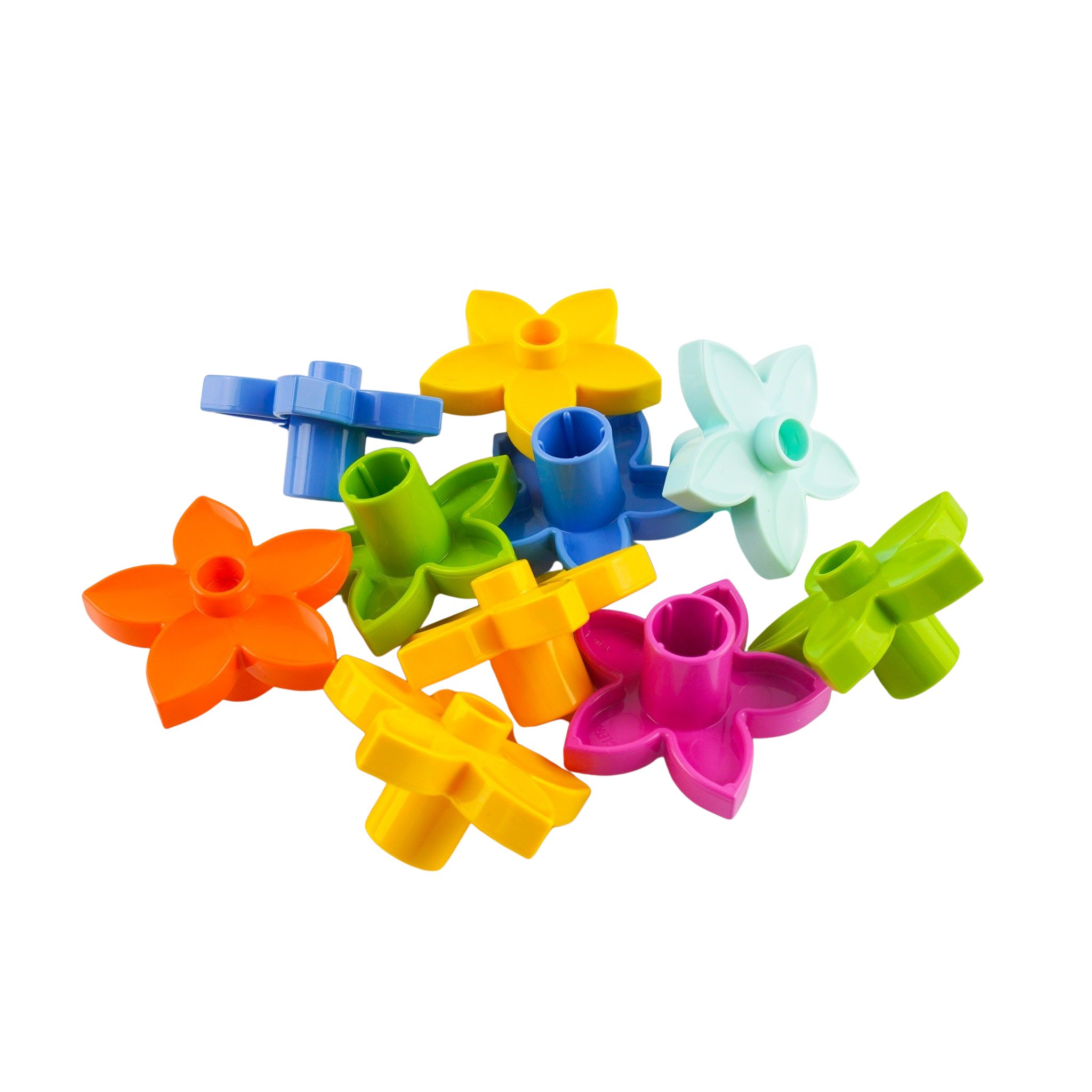 LEGO® LEGO® DUPLO® Blumen Set Bunt Gemischt Teile 10x Spielbausteine, (Baus günstig online kaufen