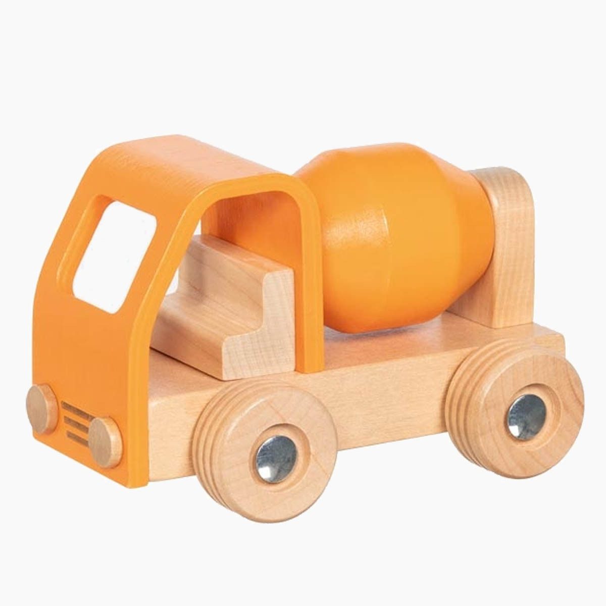 goki Spielzeug-Betonmischer Betonmischer mit Mischtrommel Goki, (Packung, 1-tlg., set), ein Spielzeug für kleine Bauarbeiter