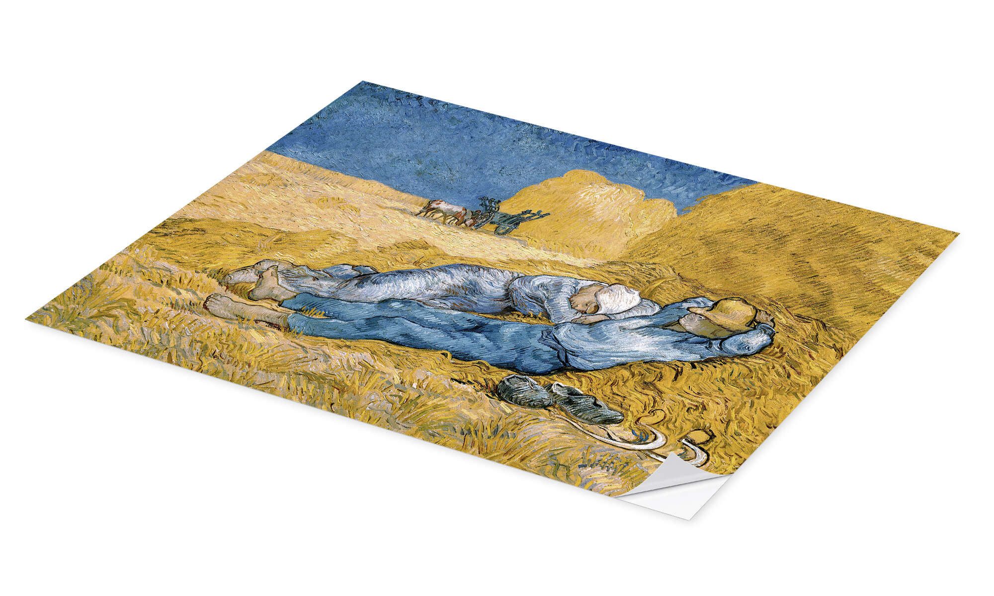 Posterlounge Wandbild Mittagsrast, Vincent van Gogh, günstig online kaufen