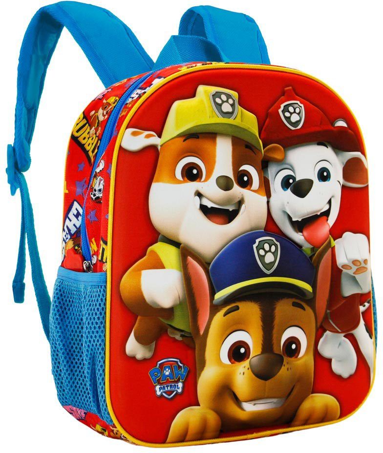 Paw Patrol Kinderrucksack Mit Chase Motiv - 31x24x13 Cm, Gepolsterte Träger