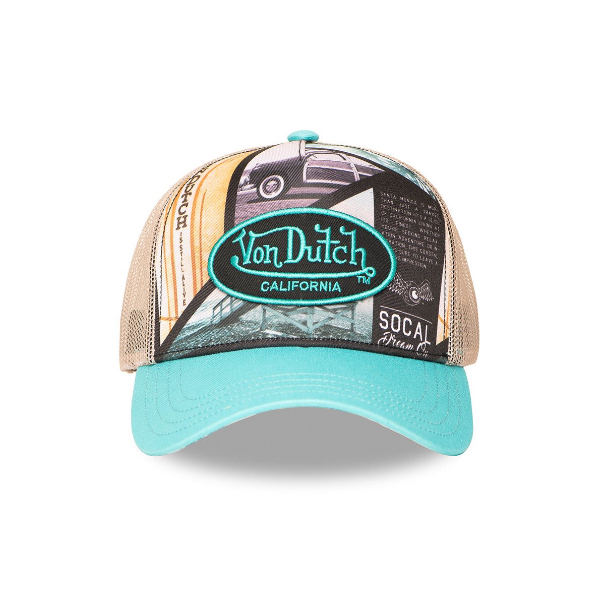 Von Dutch Trucker Cap Allover Logo (kein Set)