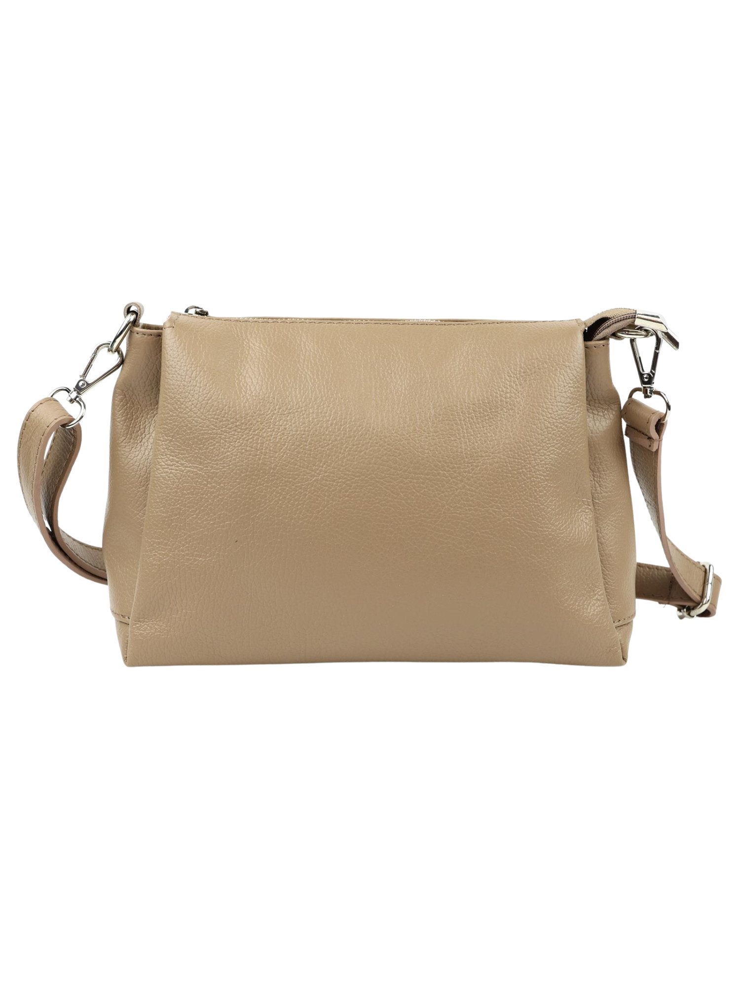 Schultertasche Brise – Echtleder Schultertasche, 3-Fach, kompakt & stilvoll