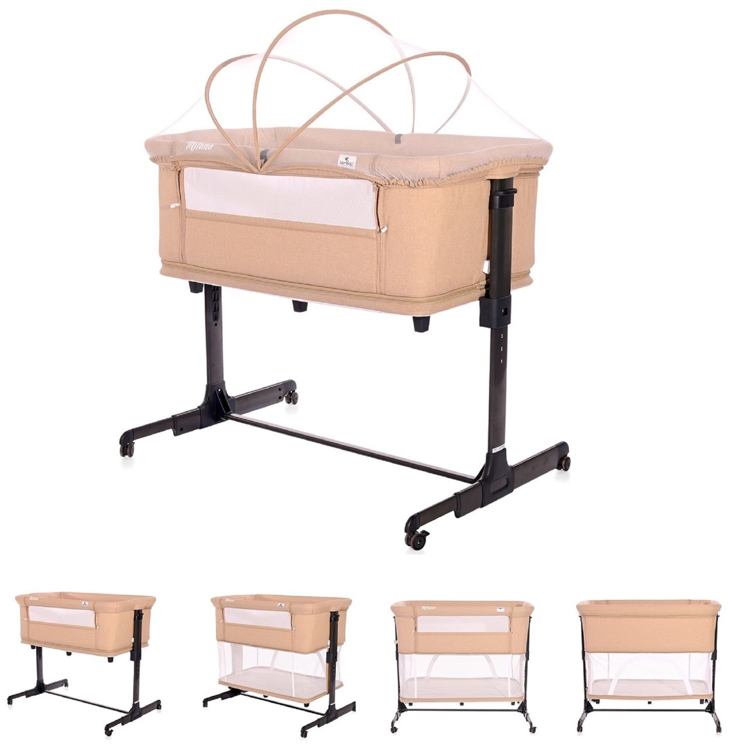 Komplettbett Babybett Milano 2 in 1