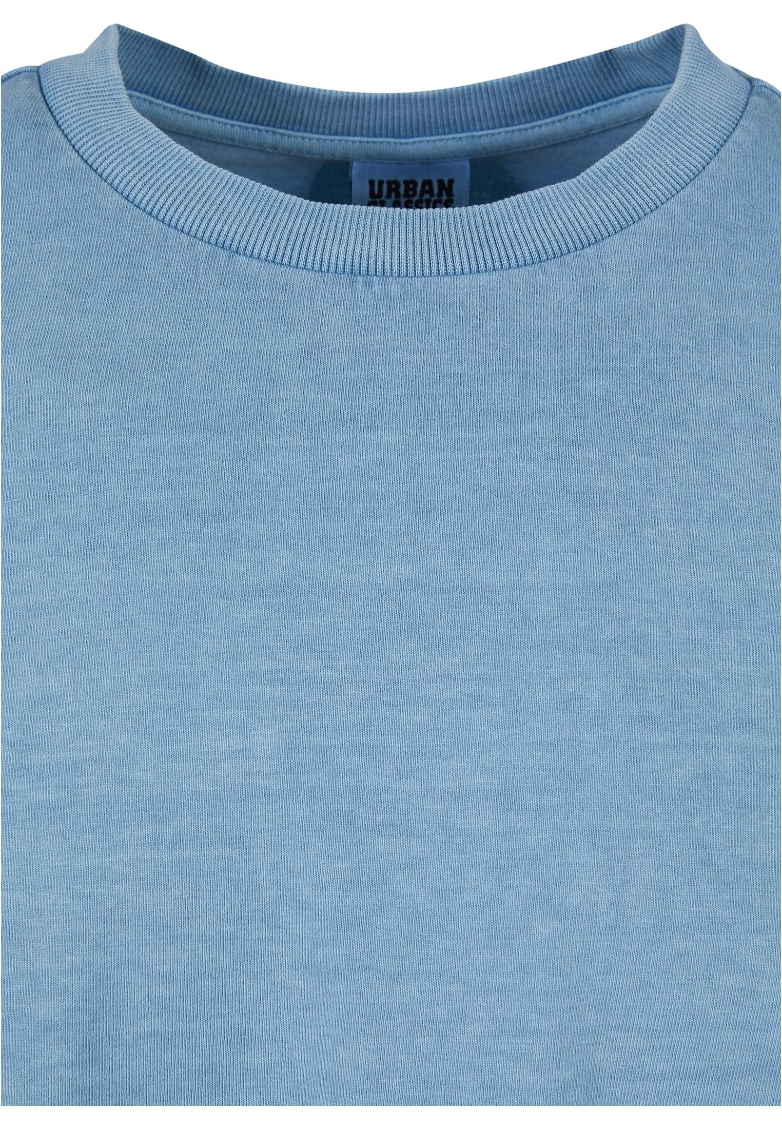 Herren CLASSICS T-Shirt horizonblue Dye Garment Oversized Longsleeve (1-tlg) URBAN Heavy