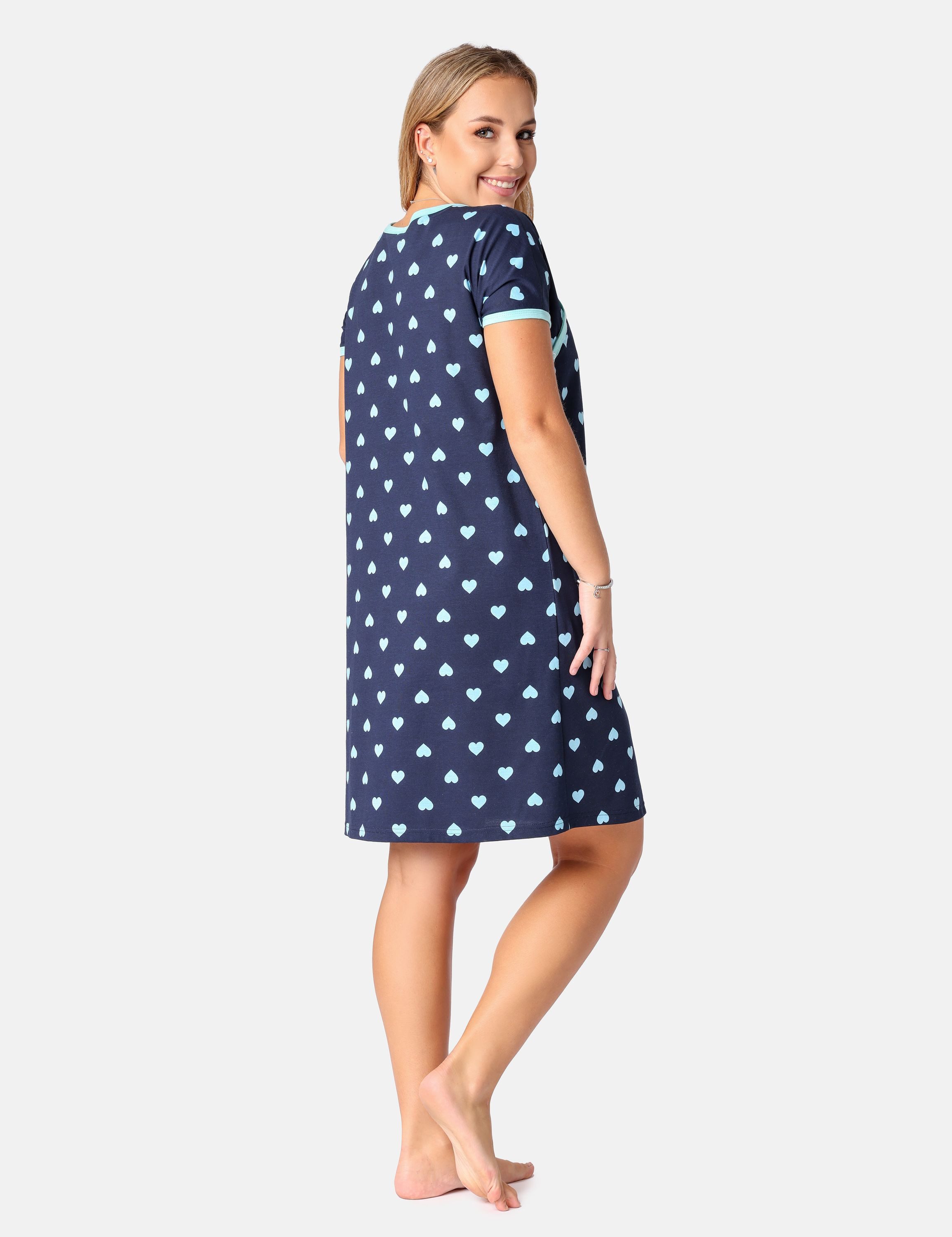 Be Mammy Umstandsnachthemd Damen Nachtkleid Umstandsmode günstig online kaufen