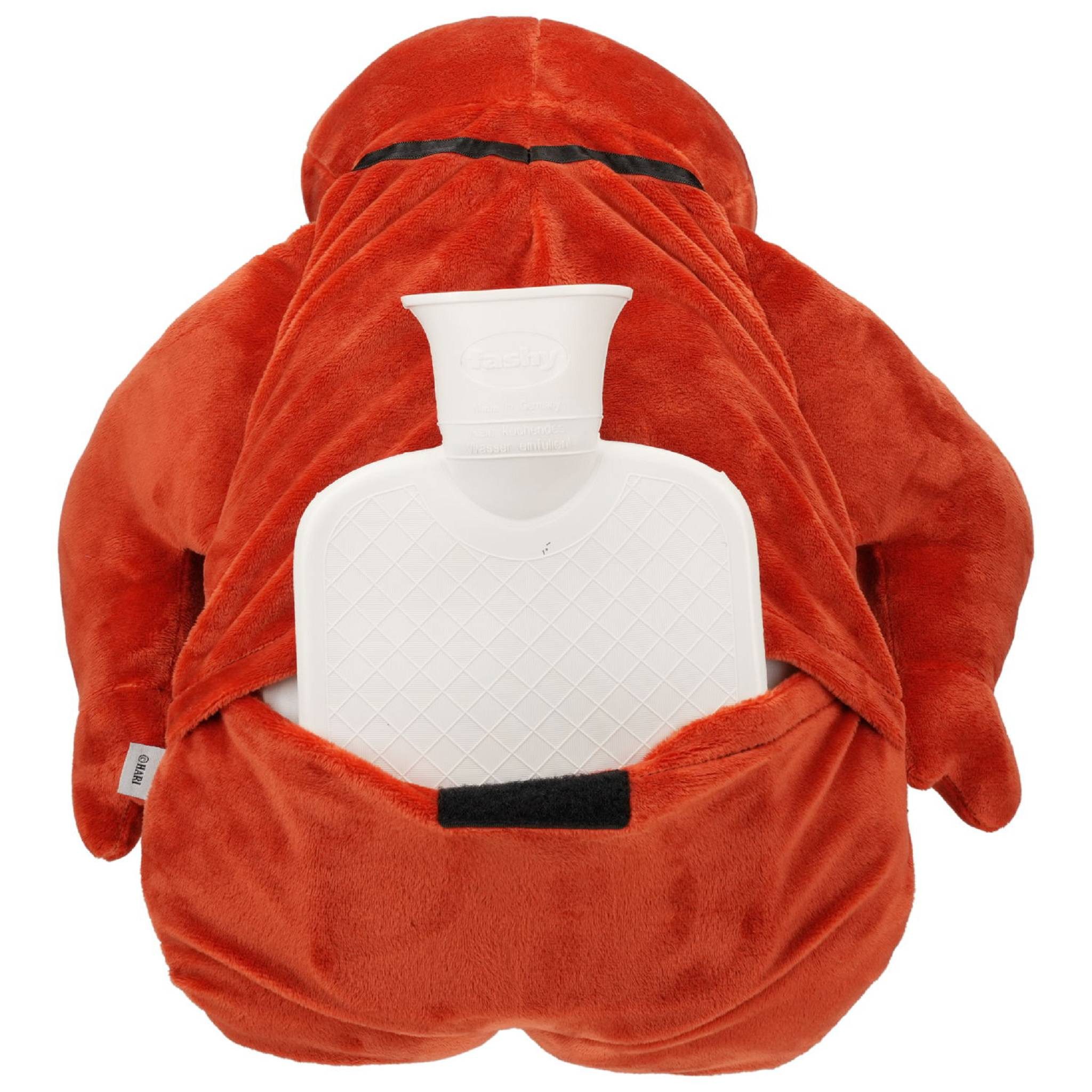 Fashy Wärmflasche FASHY Wärmflasche Kuscheltier 0,8 l GRIZZY 1St PZN 18648351