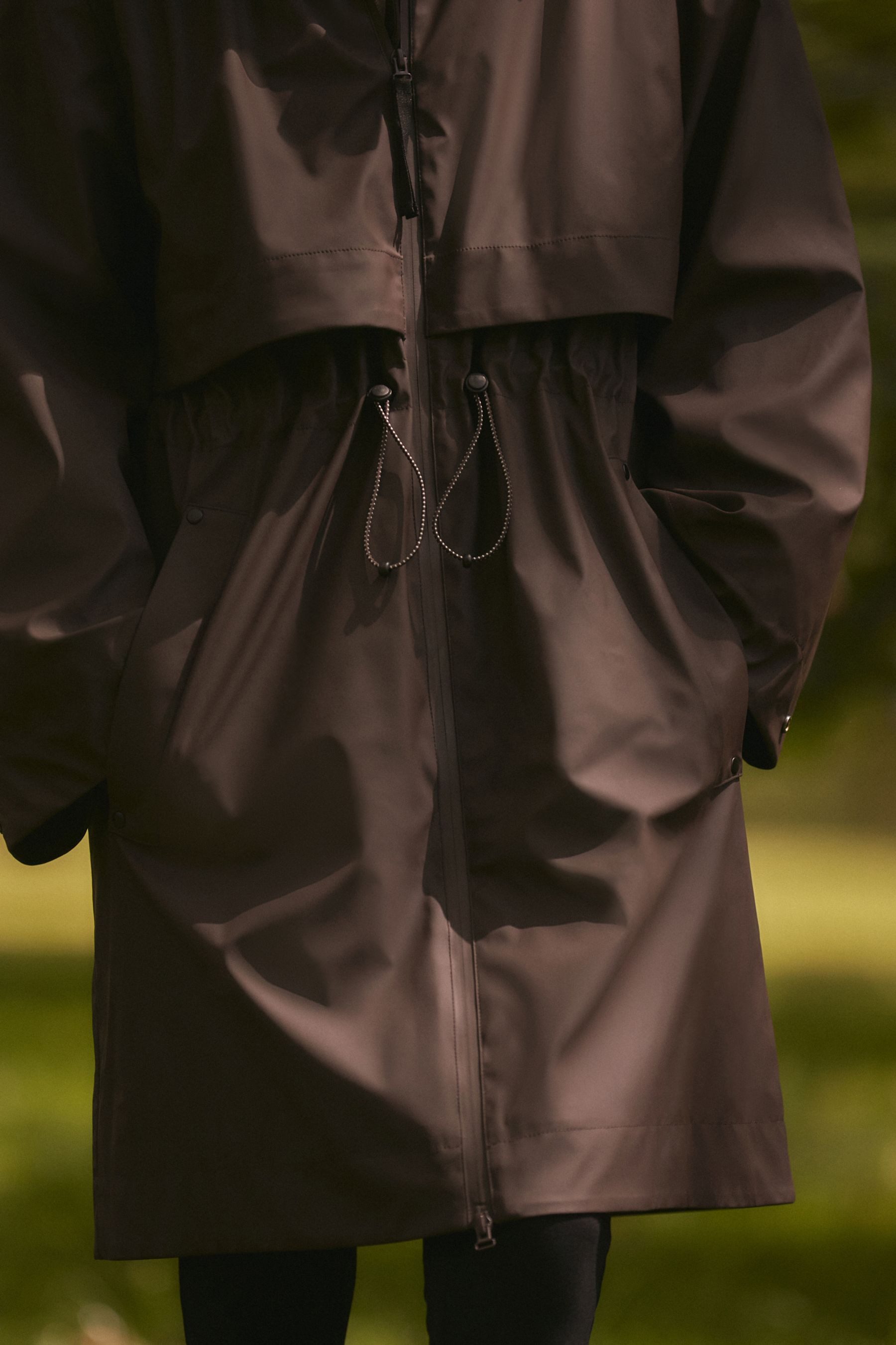 Next Regenmantel Wasserabweisender Gummiregenmantel – Petite (1-tlg)