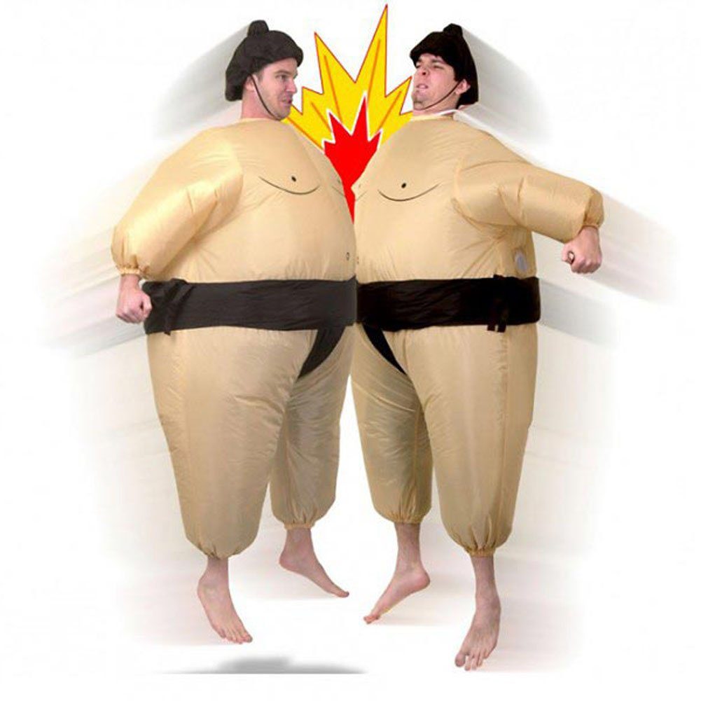 Goods+Gadgets Kostüm »Aufblasbares Sumo-Ringer Kostüm«, Yokozuna Fat-Suit  Anzug Karneval Fasching online kaufen | OTTO