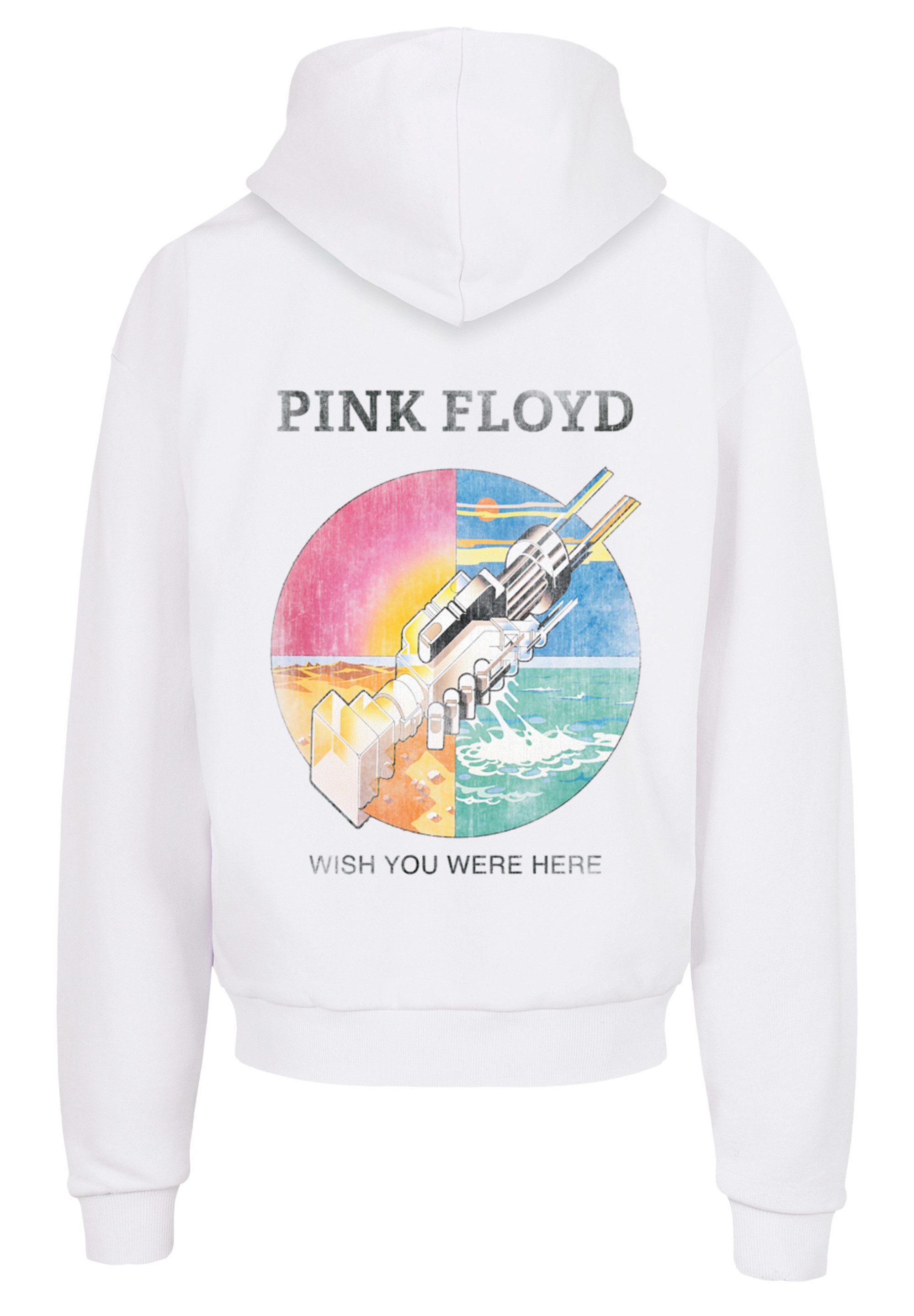 F4NT4STIC Kapuzenpullover Pink Floyd Wish You Were Here Print