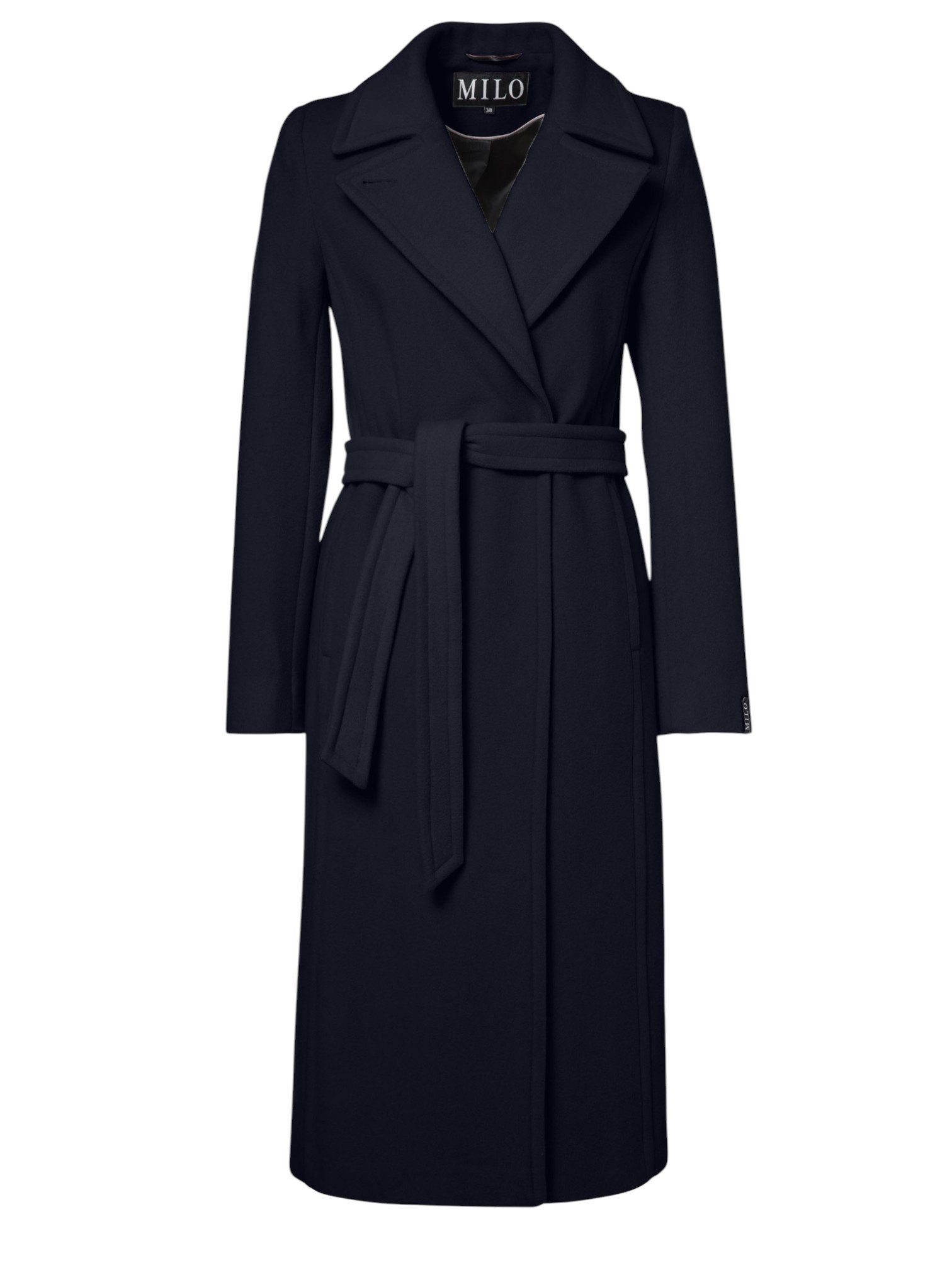 Milo Wintermantel Wanda (Wollmischung) navyblau Damen