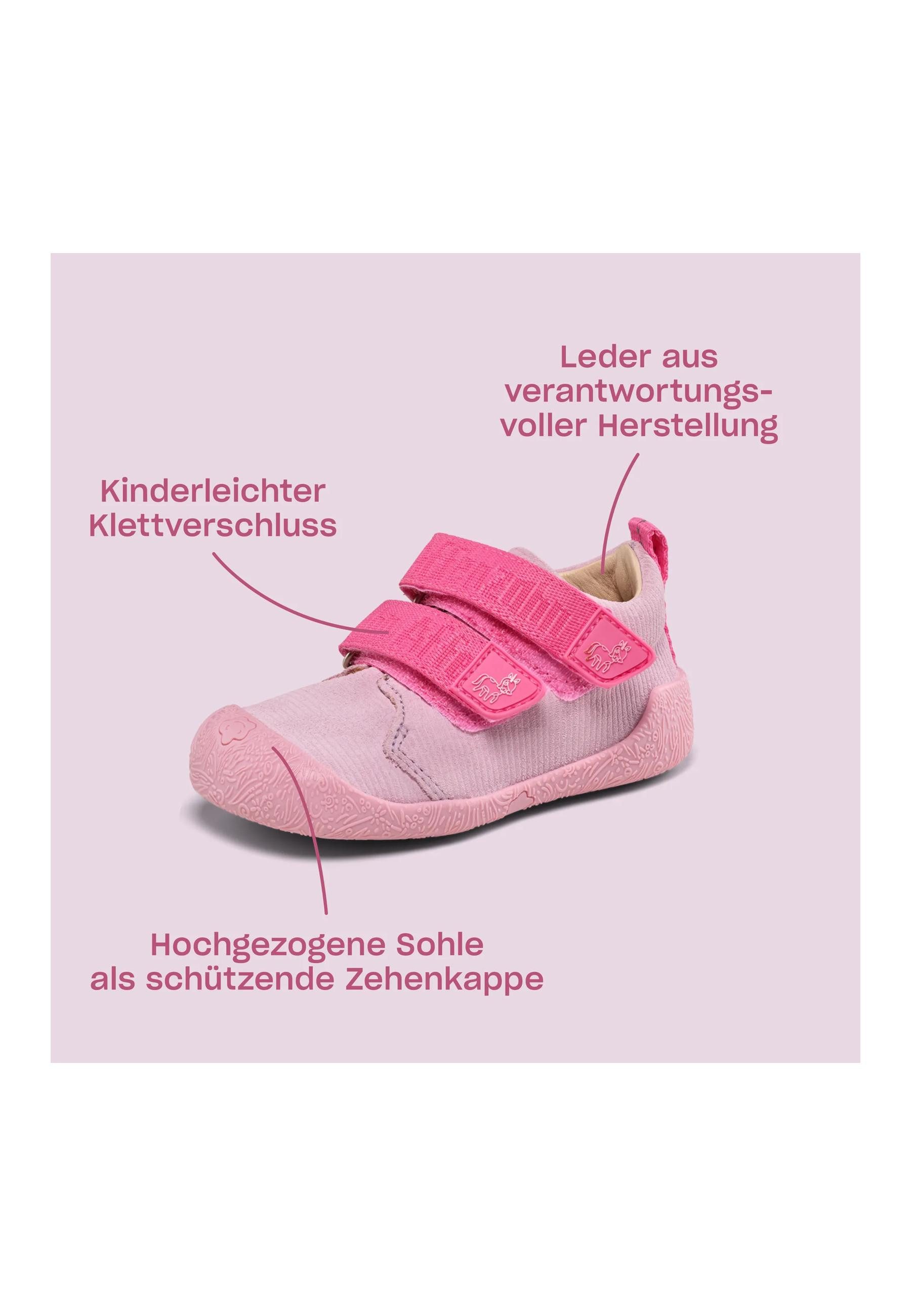 Affenzahn Leder Walky . Lauflernschuh aus echtem Leder