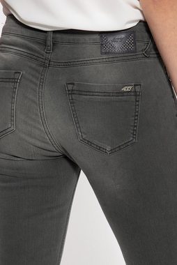 ATT Jeans Slim-fit-Jeans Leoni mit Teilungsnähten und Nieten