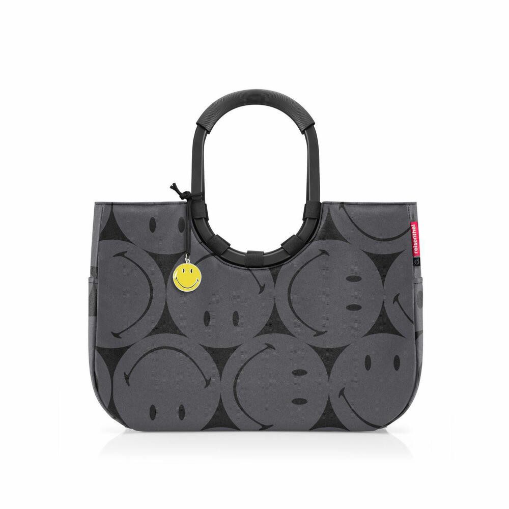 REISENTHEL® Einkaufsshopper loopshopper L,Smiley Grey, 25 L
