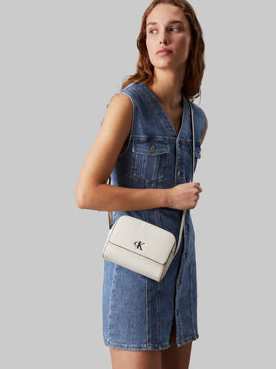 Calvin Klein Jeans Umhängetasche MINIMAL MONOGRAM CAMERA BAG18, Handtasche Damen Schultertasche Tasche Damen Minibag