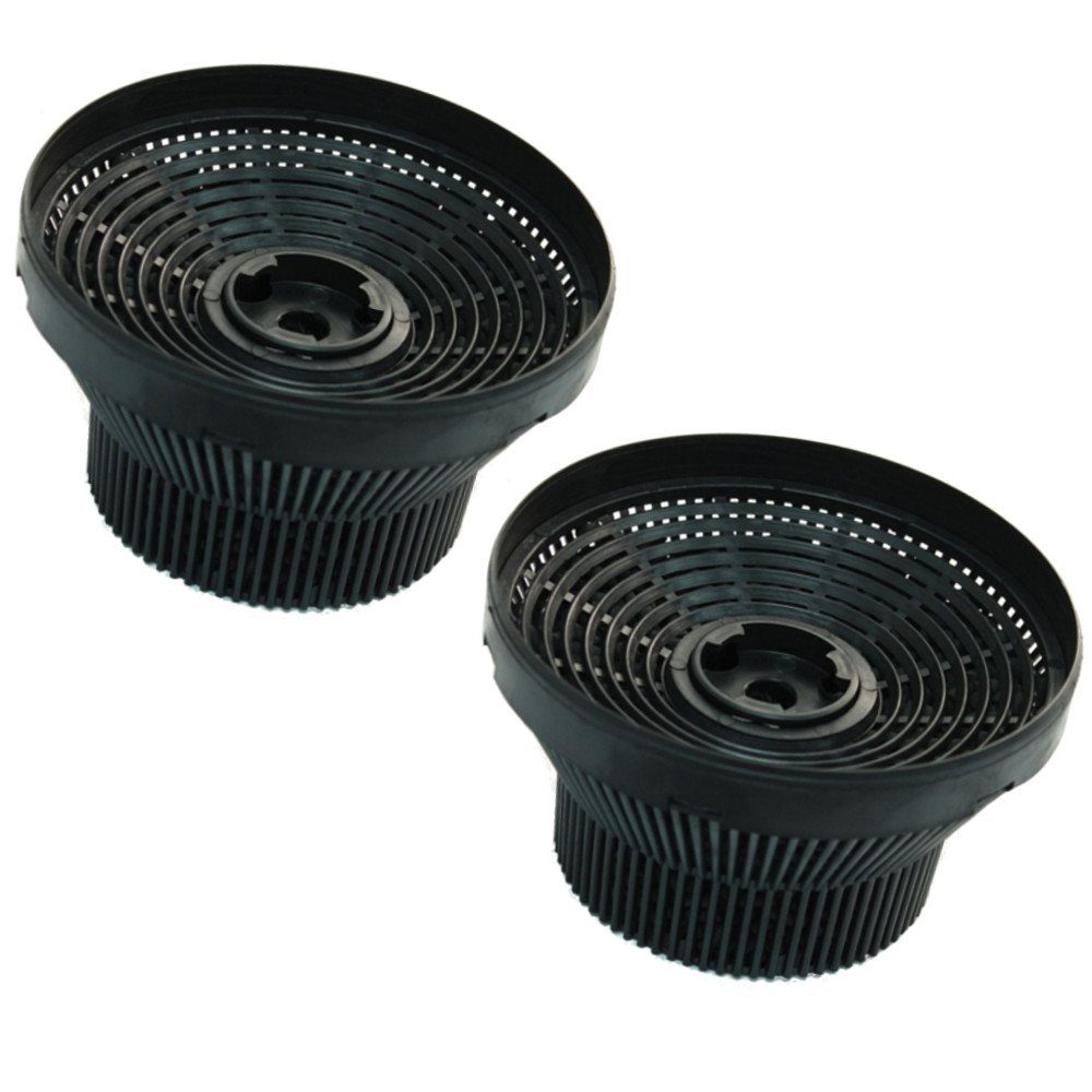 Aktivkohlefilter 2 Stück passend für Teka C3C / GFH55 / GFH73 / GFG2 / TL1-62 / CNL2