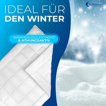 Einziehdecke, Schlafmond Medicus Clean Winterdecke 135x200 cm, Schlafmond, Bezug: 100% Baumwolle