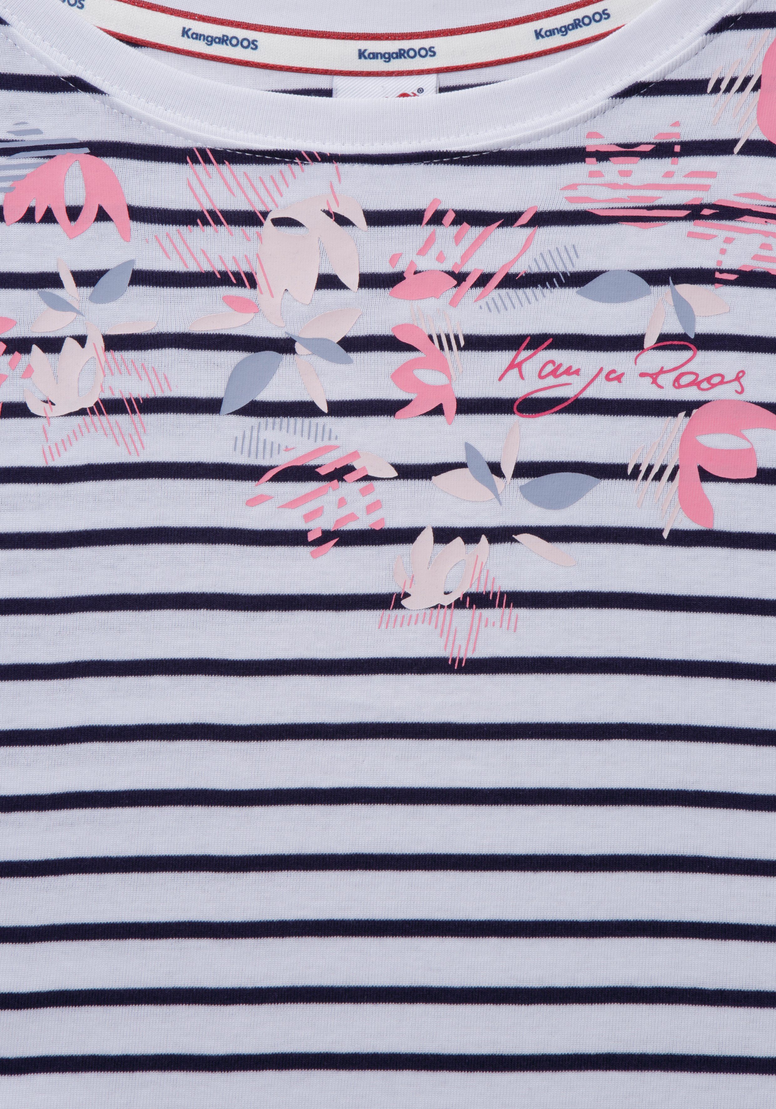 KangaROOS Langarmshirt Langarm, sehr figurbetonte Passform