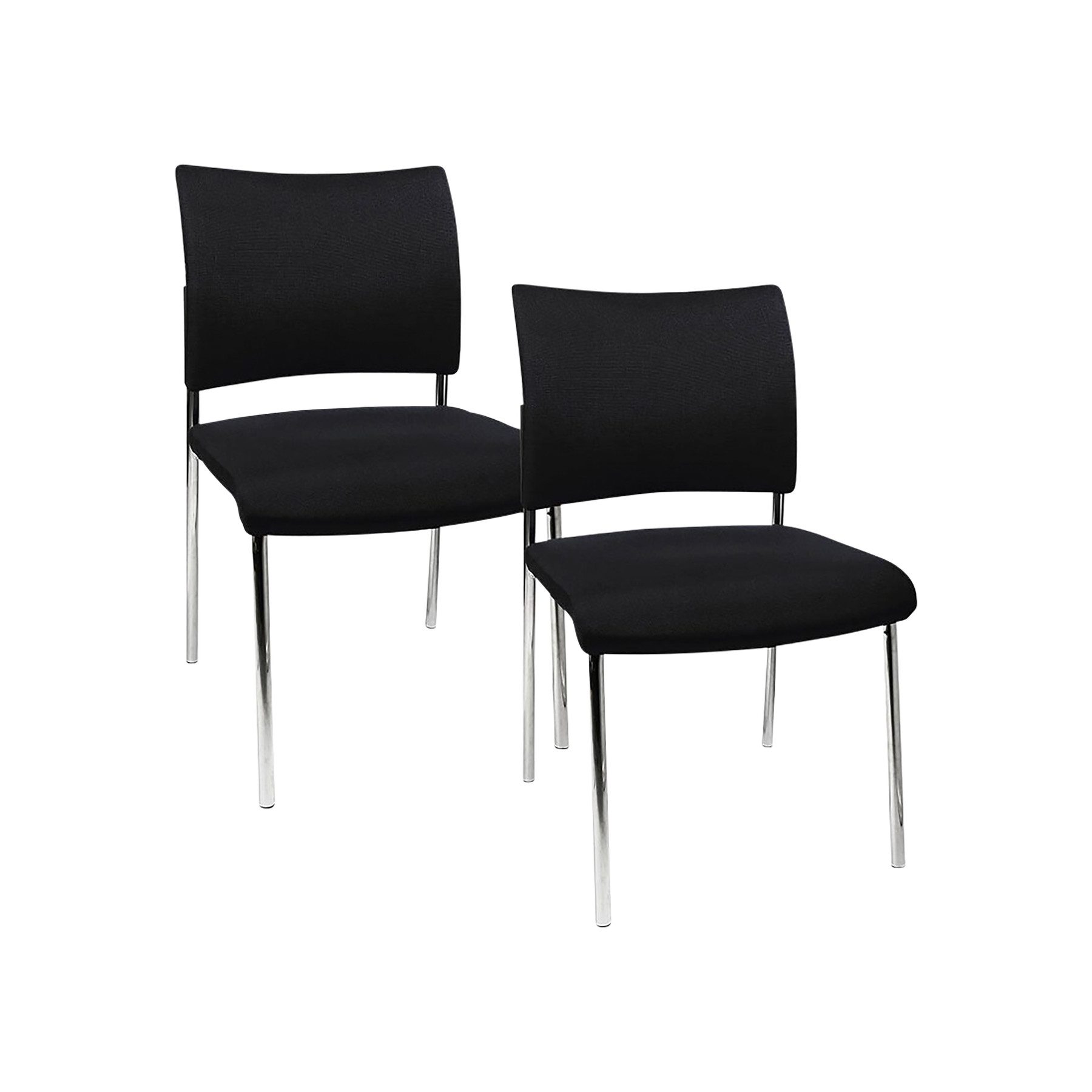 TOPSTAR Besucherstuhl TOPSTAR Besucherstuhl Visit 10 Polster schwarz 2er Pack