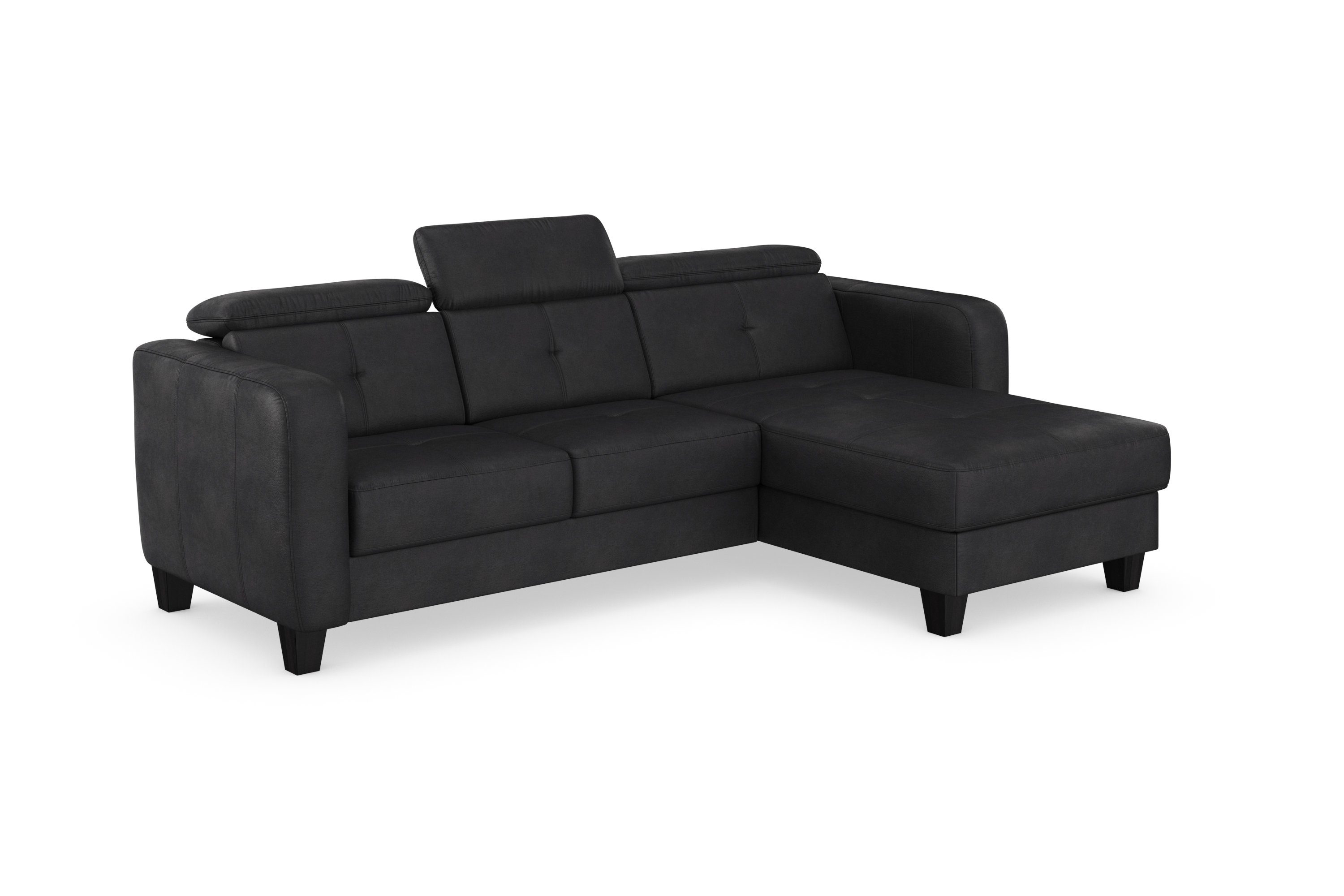 sit&more Ecksofa Belluci, inklusive Federkern, Bettfunktion wahlweise mit und Bettkasten