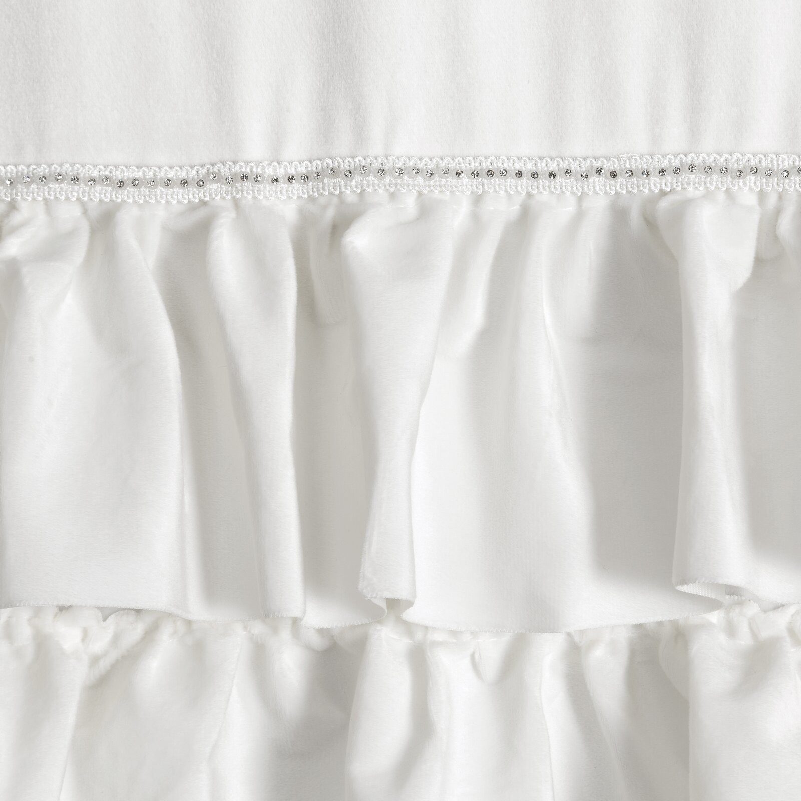 Eurofirany Vorhang Velvet Vorhänge Rüschen 140x250 Wohnzimmer Velours Blickdicht (1 St), Kräuselband, blickdicht, Polyester, Samt Dekorative Velvet-Vorhänge – Bild 3 von 5
