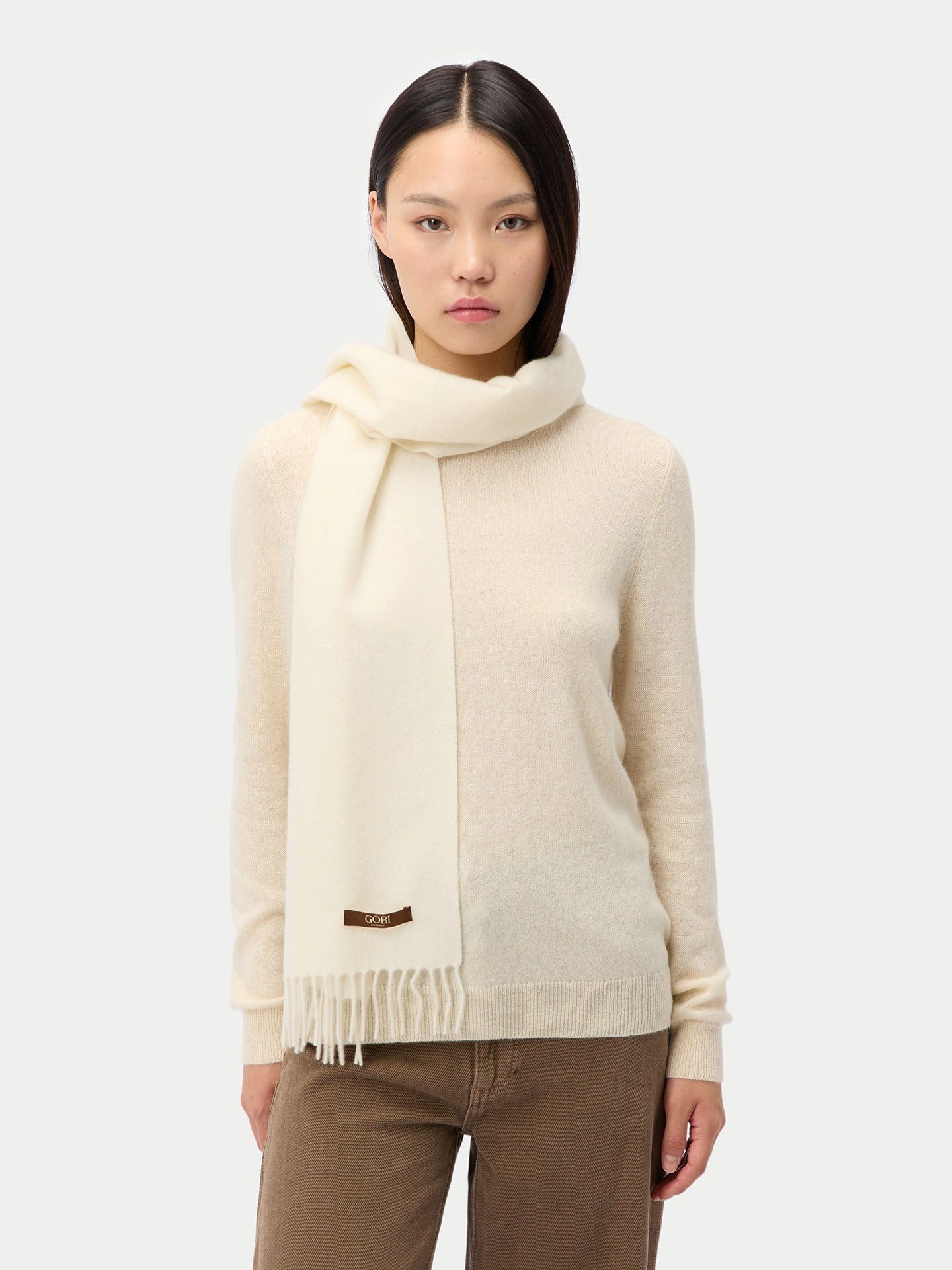 GOBI Cashmere Strickschal Gewebte Kaschmirschal