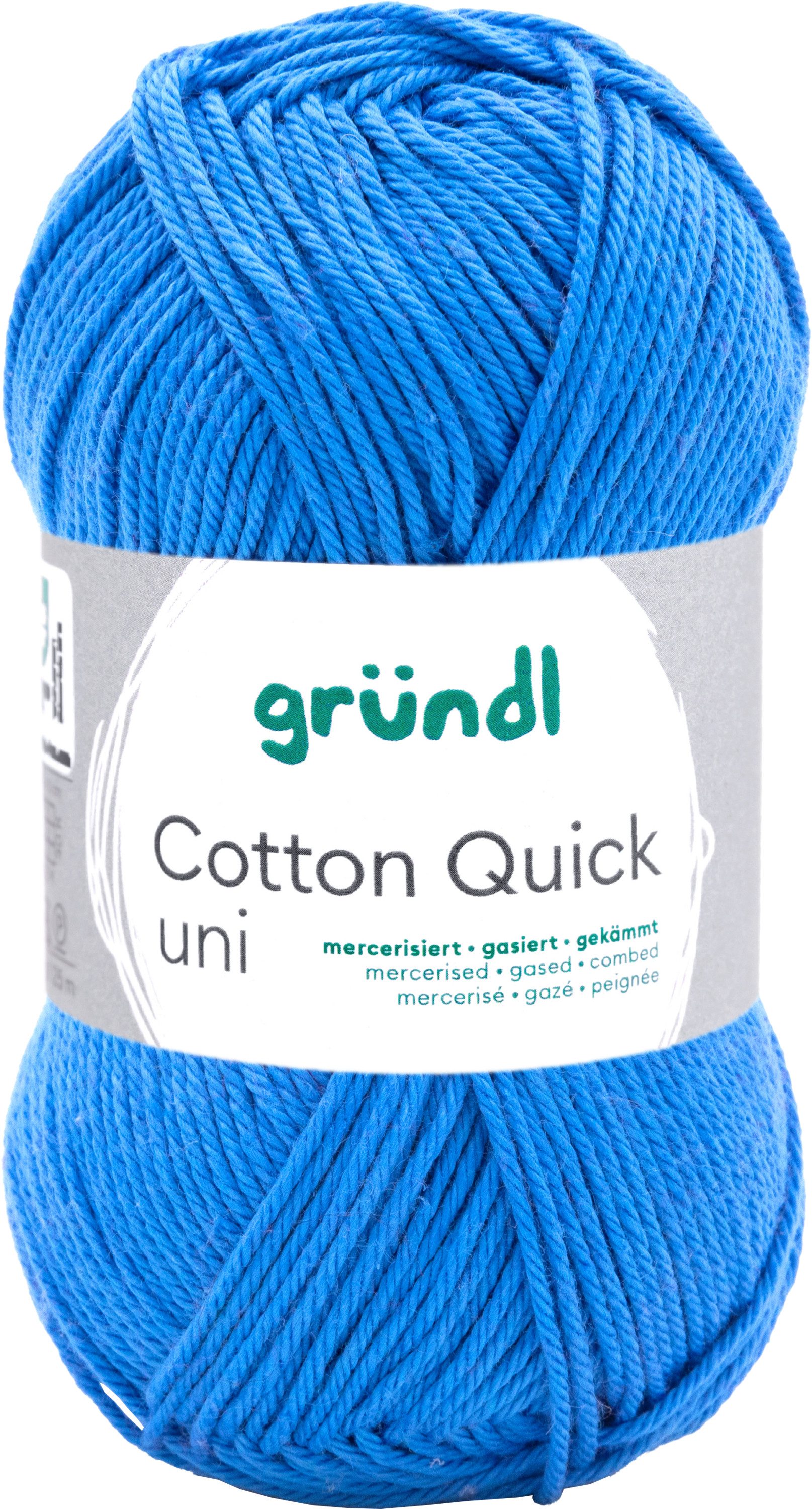 Gründl Cotton Quick Uni Häkelwolle, 50g