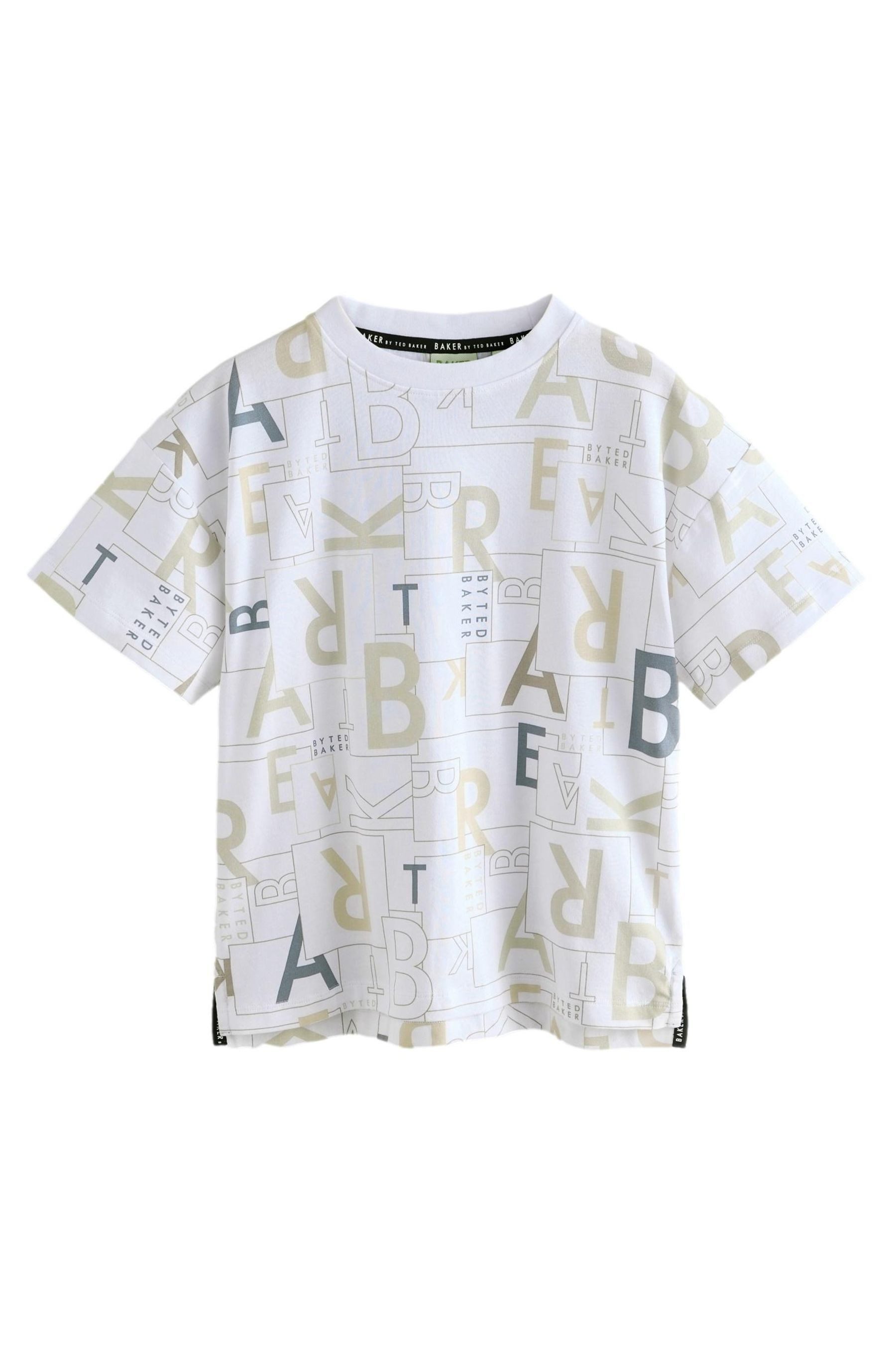 Baker by Ted Baker T-Shirt Baker by Ted Baker T-Shirt mit Buchstabenprint (1-tlg)