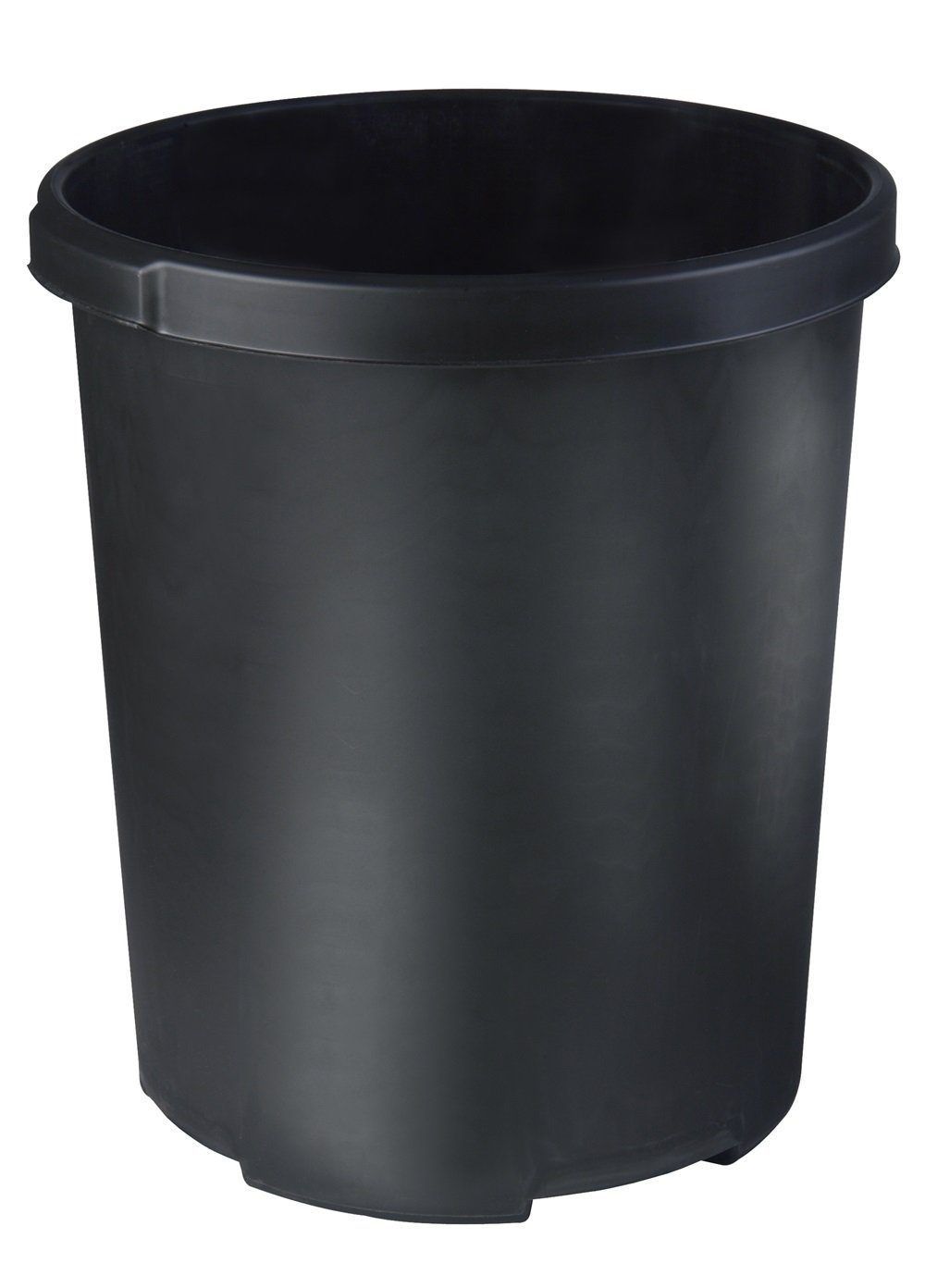 HAN Papierkorb 1 Papierkorb KLASSIK XXL Mülleimer 50L - schwarz