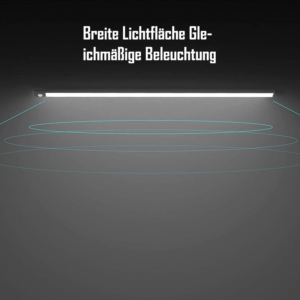 GelldG LED Schrankinnenraumbeleuchtung Schranklicht mit Schrankinnenraumbeleuchtung Bewegungsmelder, LED