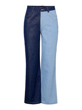 pieces Weite Jeans Lena (1-tlg) Stickerei, Weiteres Detail