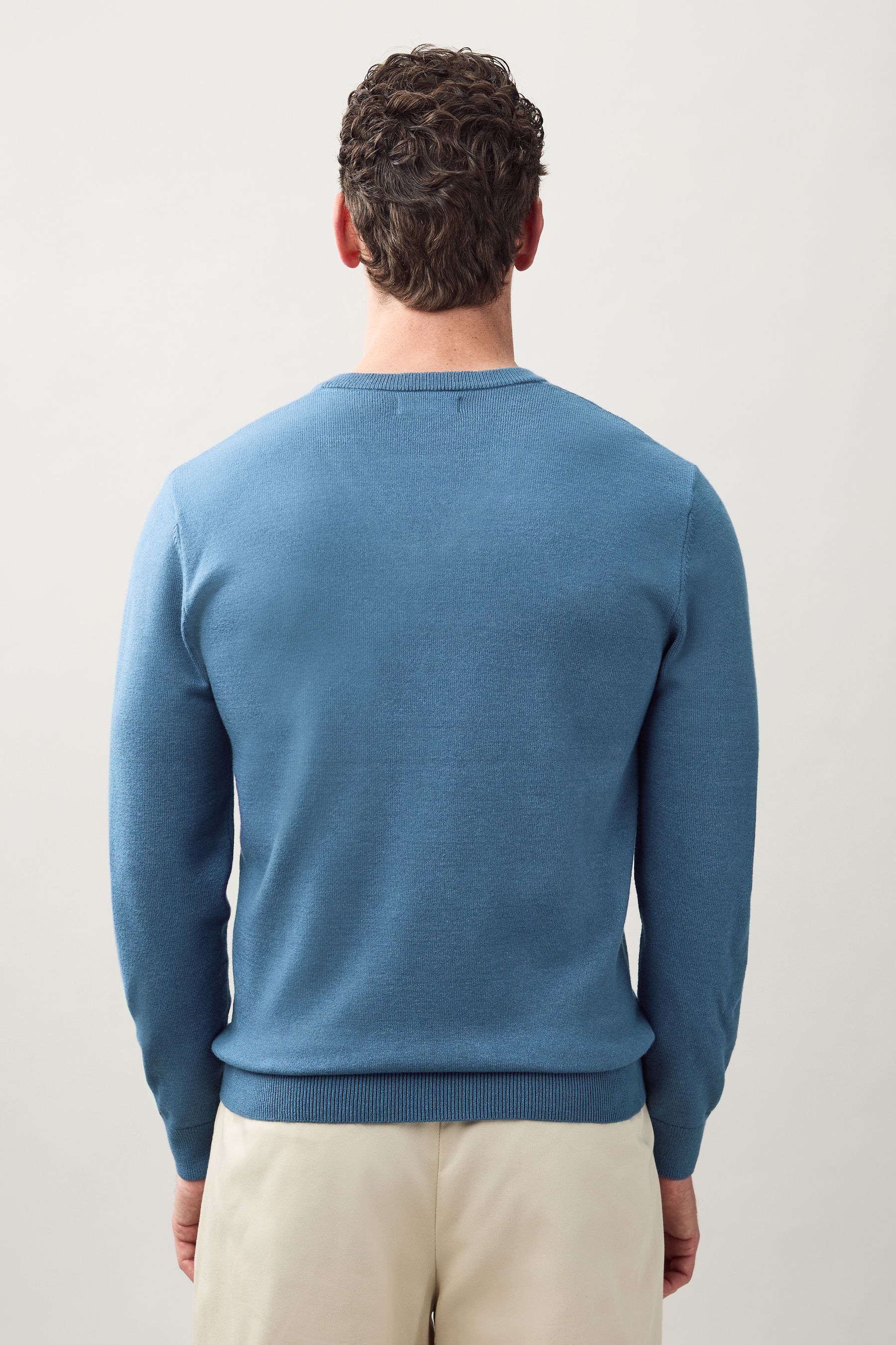 Next V-Ausschnitt-Pullover Regular Fit Sweatshirt mit V-Ausschnitt (1-tlg) günstig online kaufen