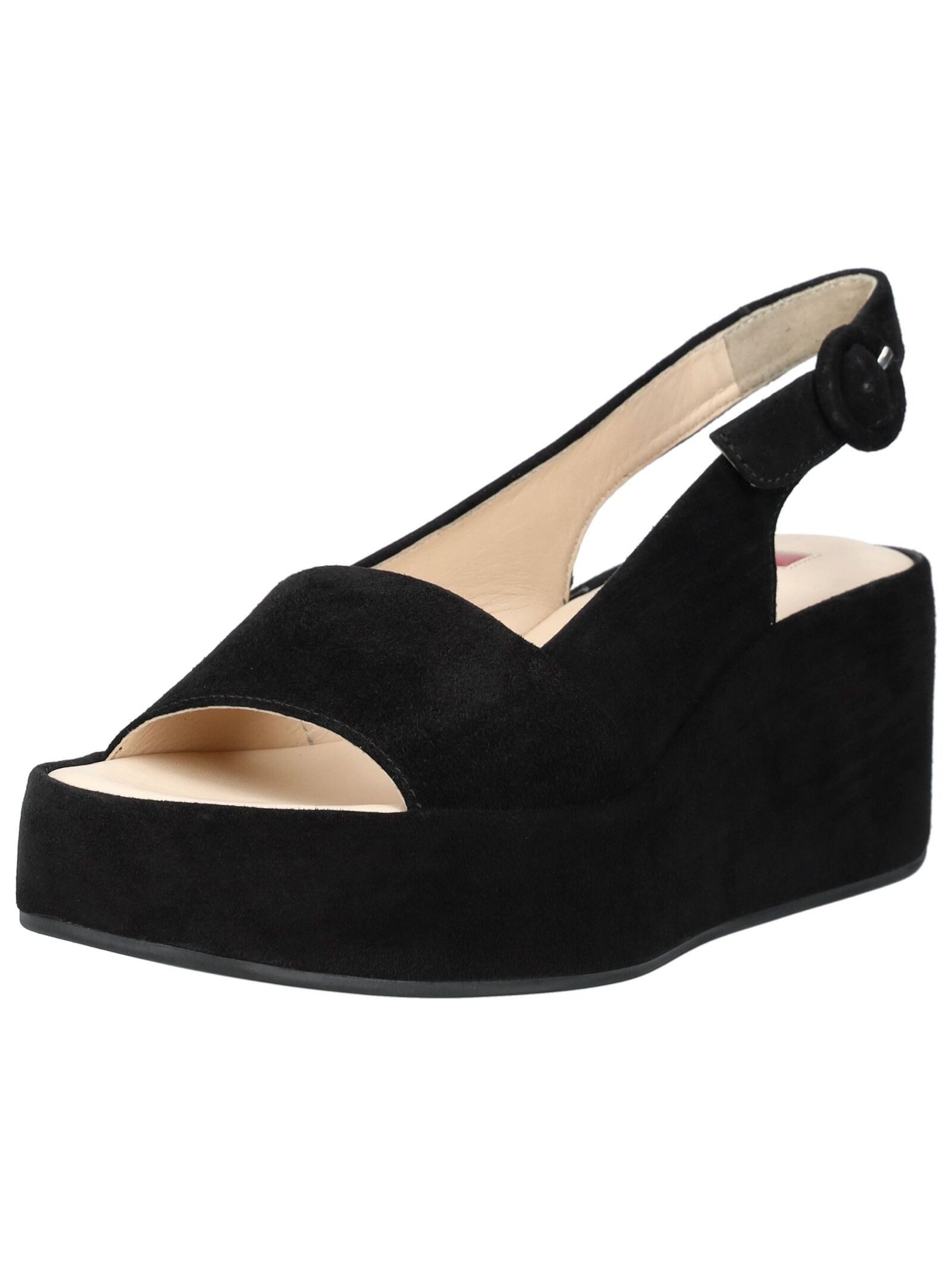 Högl Sandalen Veloursleder Keilsandalette günstig online kaufen