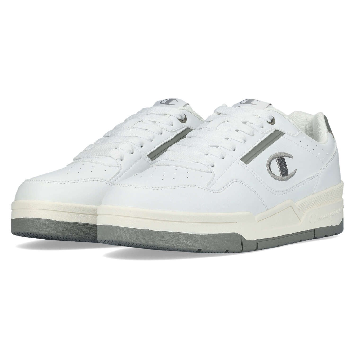 Champion Champion RD18 Heritage Perf Low Wht/Grey/Natl Sneaker