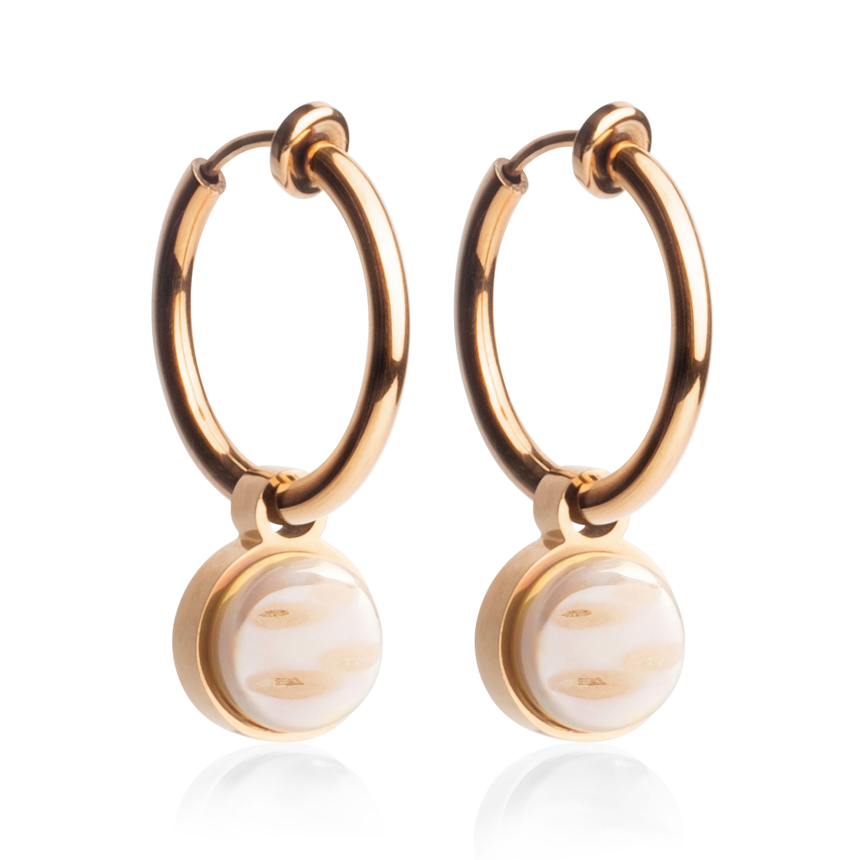 ALEXASCHA Paar Ohrclips Clip Creolen mit Einhänger • Mix & Match Ohrringe o günstig online kaufen