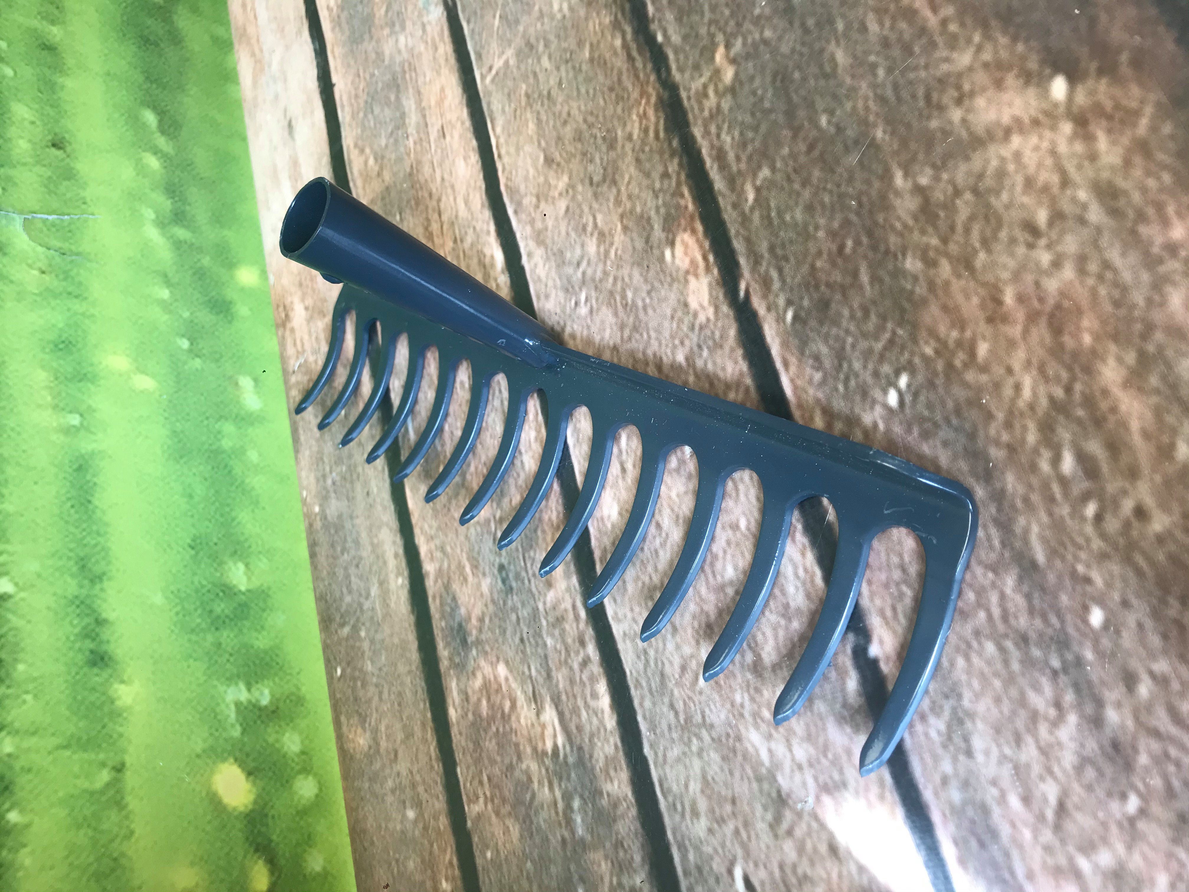 Thumbnail - TRIZERATOP Gartenrechen Gartenrechen, Harke 14 Zinken 36cm Strassenrechen, Rasenrechen