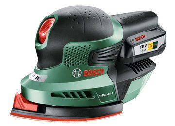 Bosch Home & Garden Akku-Multischleifer PSM 18 LI, 22000 U/min, inklusive Akku und Schnellladegerät