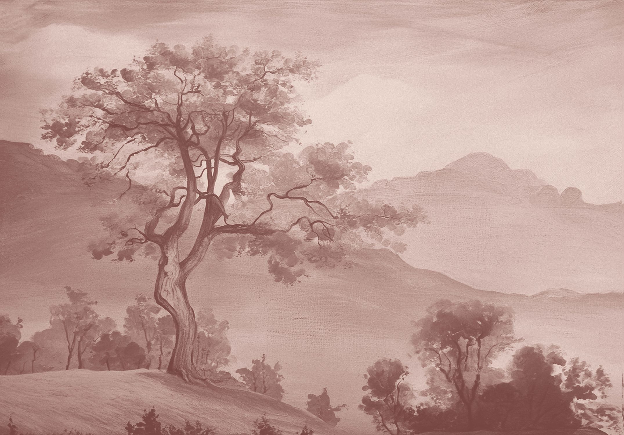 ESTAhome Fototapete italienische Landschaft