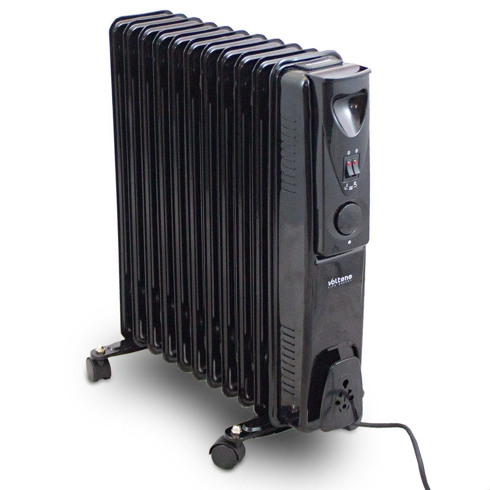 MS-Point Ölradiator Volteno 2500W Ölradiator Schwarz