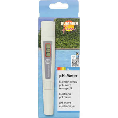 SUMMER FUN Wasserteststreifen »elektronischer pH Wert-Tester, pH Meter, Summer Fu«