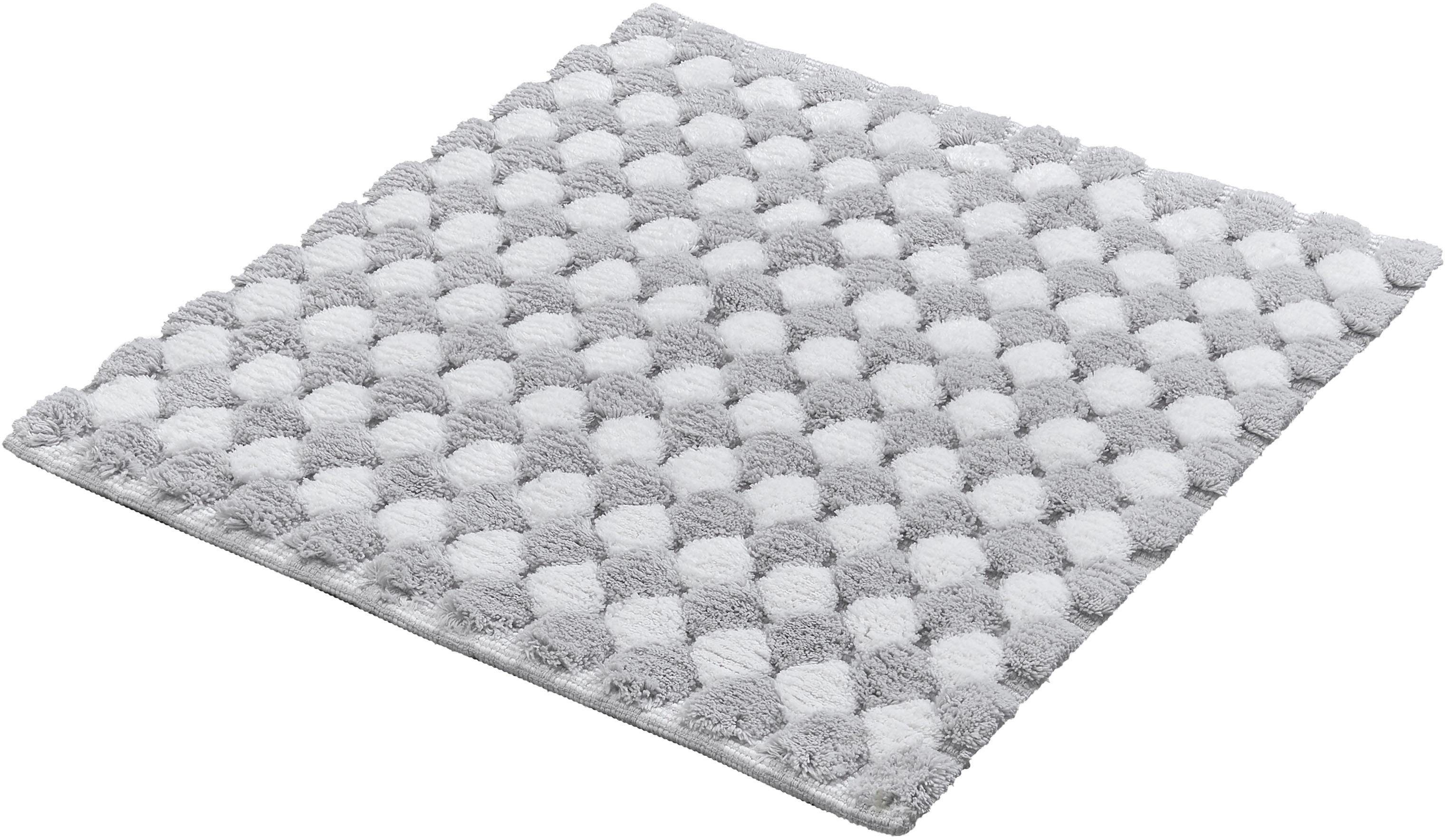 Kleine Wolke Badematte Merida 1, Höhe 17 mm, rutschhemmend beschichtet, fuß günstig online kaufen