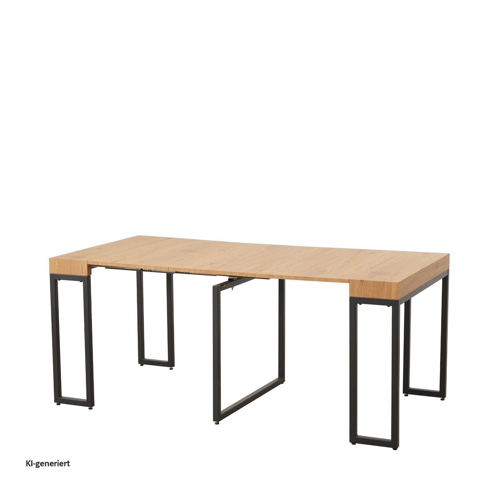 HTI-Living Esstisch Esstisch ausziehbar Eiche Hell Jenrik (Stück, 1-St., 1 Esstisch), Ausziehtisch von 45 bis 180 cm