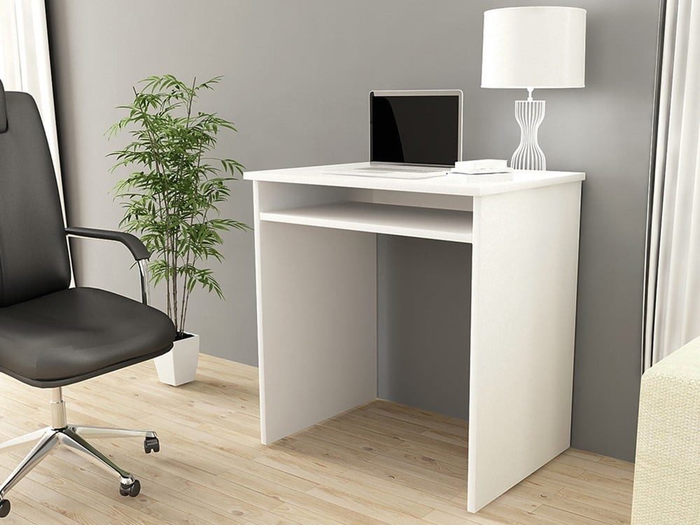 Raumhirsch Furniture Schreibtisch 68 cm Breite - Computertisch - stabil - optimale Arbeitsfläche, Hochwertiges Laminat, elegantes Design, Selbstmontage
