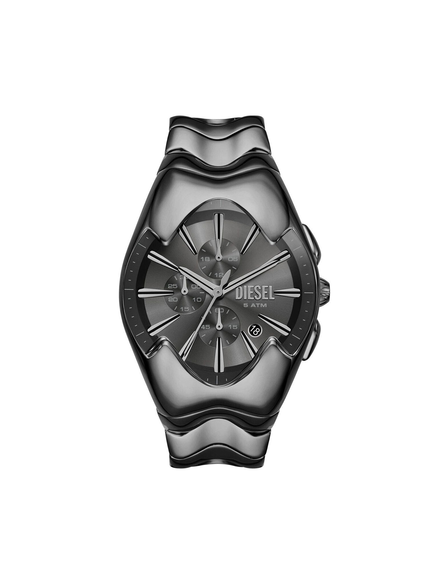Diesel Quarzuhr Diesel Herrenuhr DIESEL-DZ4682 Schwarz